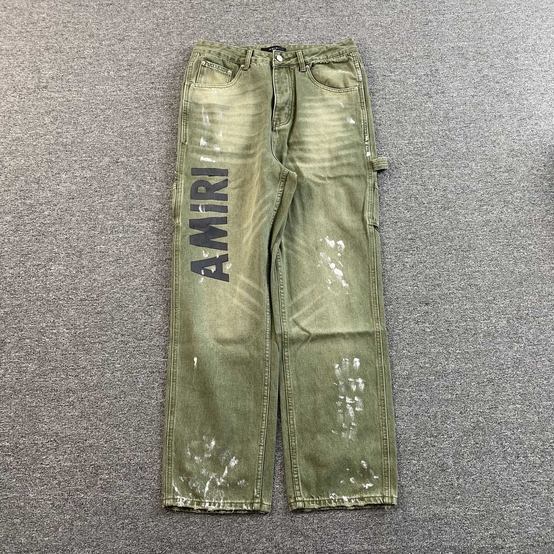 Calça Amiri “Army Stencil”