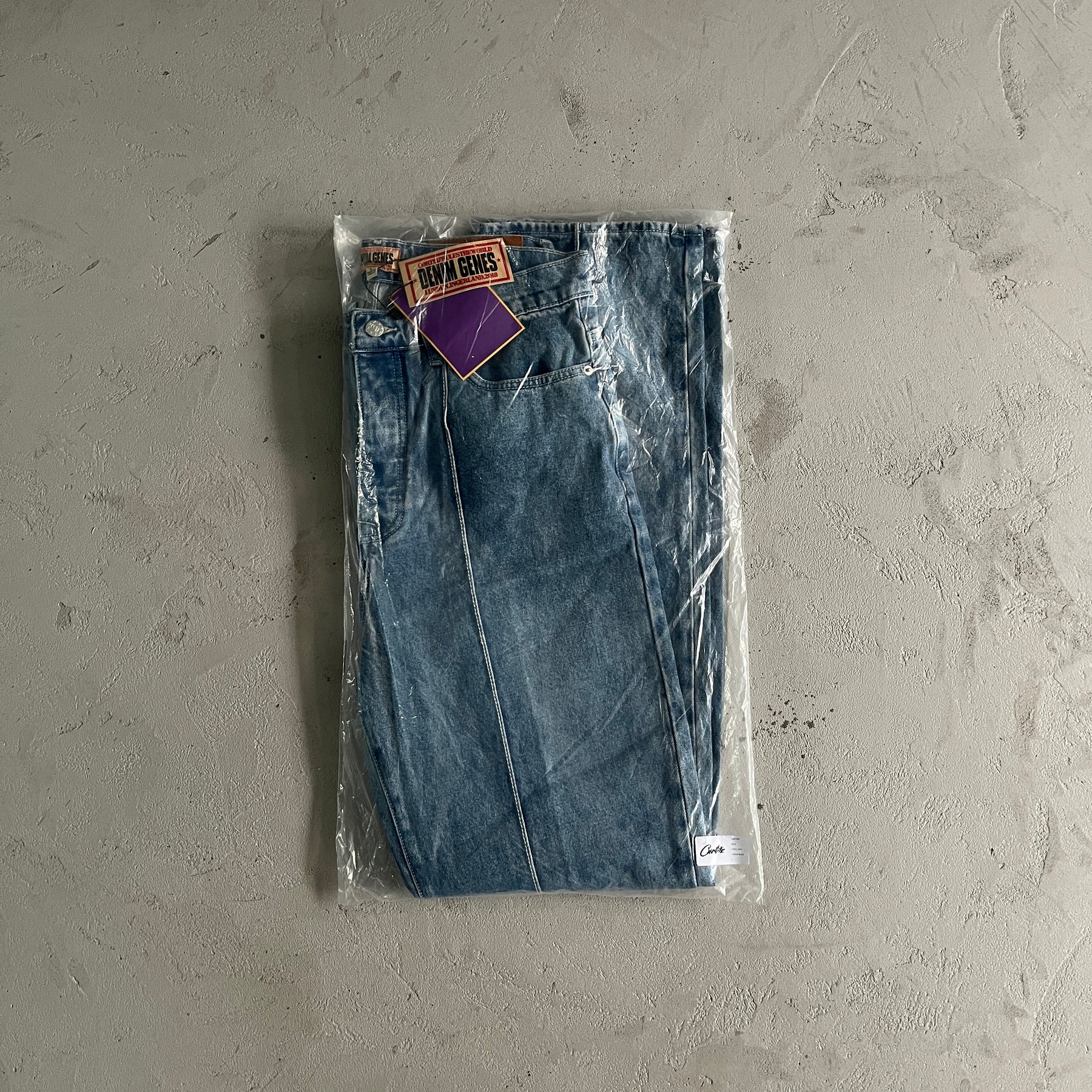 Calça Corteiz “C-Star” ( Cinza com Branco )