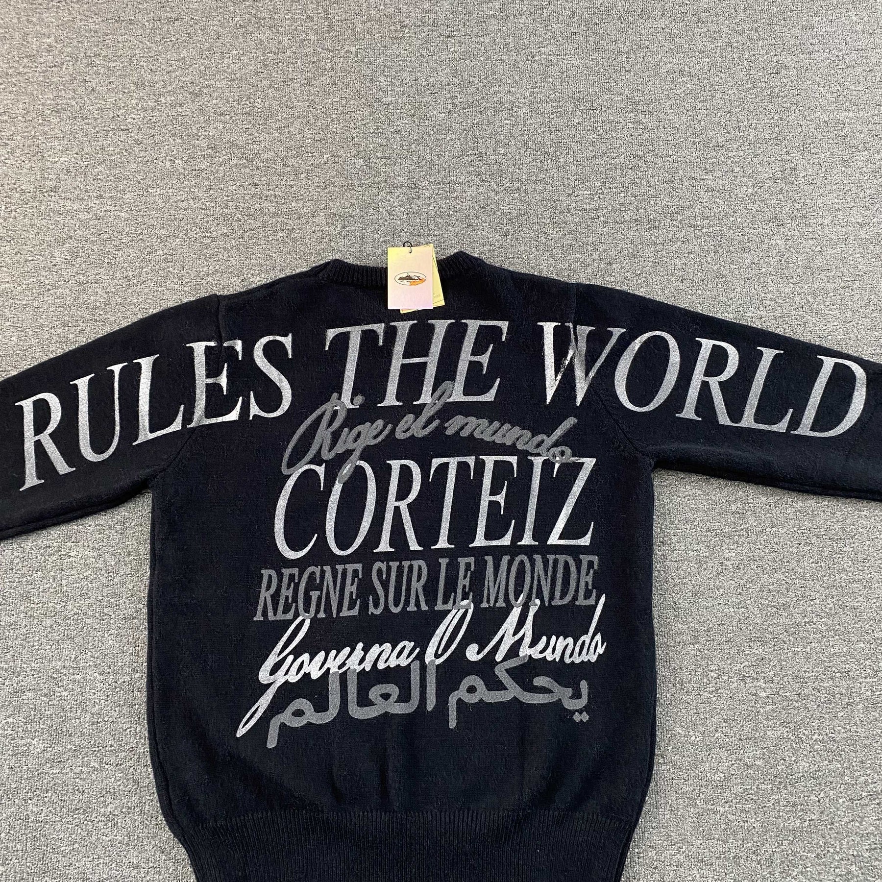 Sueter Corteiz “Embroidered” ( Preta )