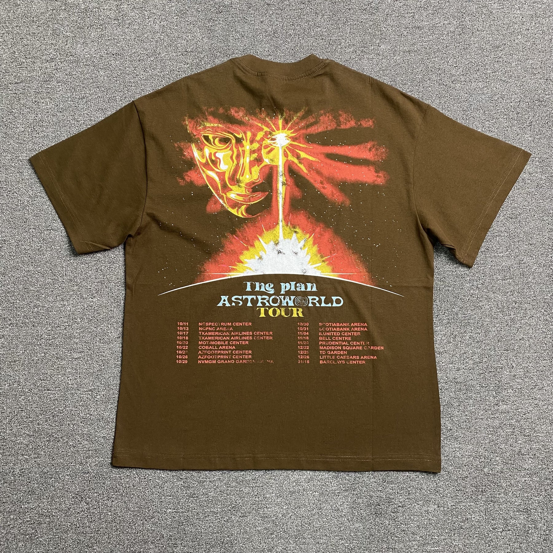 Camisa Cactus Jack “AstroWorld Tour” ( Bege )