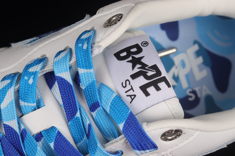 BAPE STA ”ABC Camo White Blue”