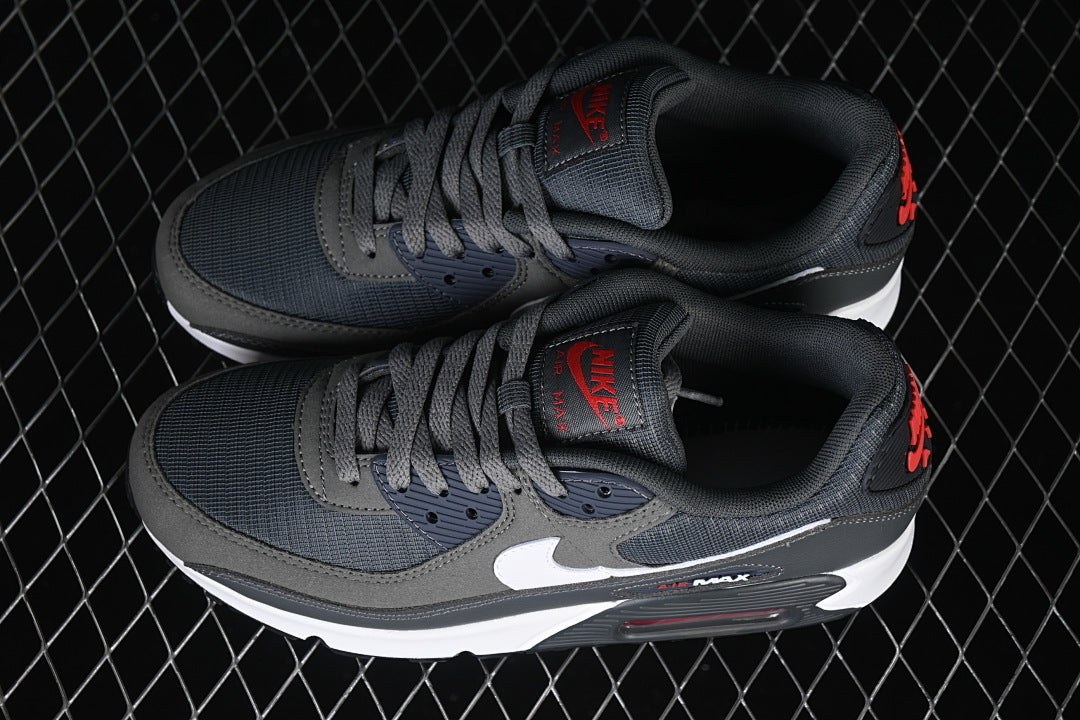 Air max 90 “Iron Grey University Red”