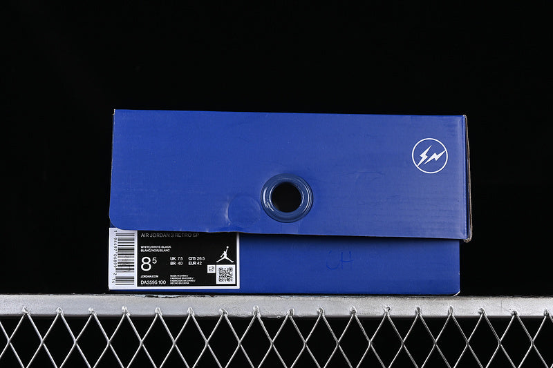 Air Jordan 3 x Fragment Design “White”