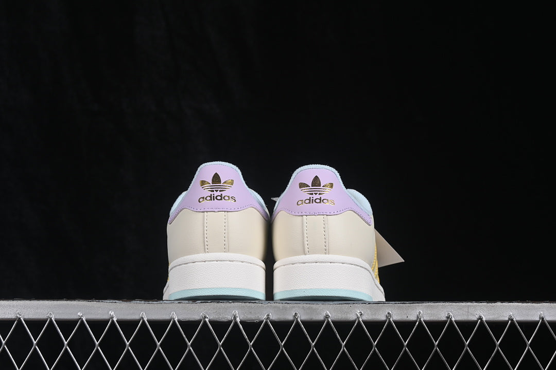 Adidas Campus “Superstar II Off White Yellow Halo Mint”