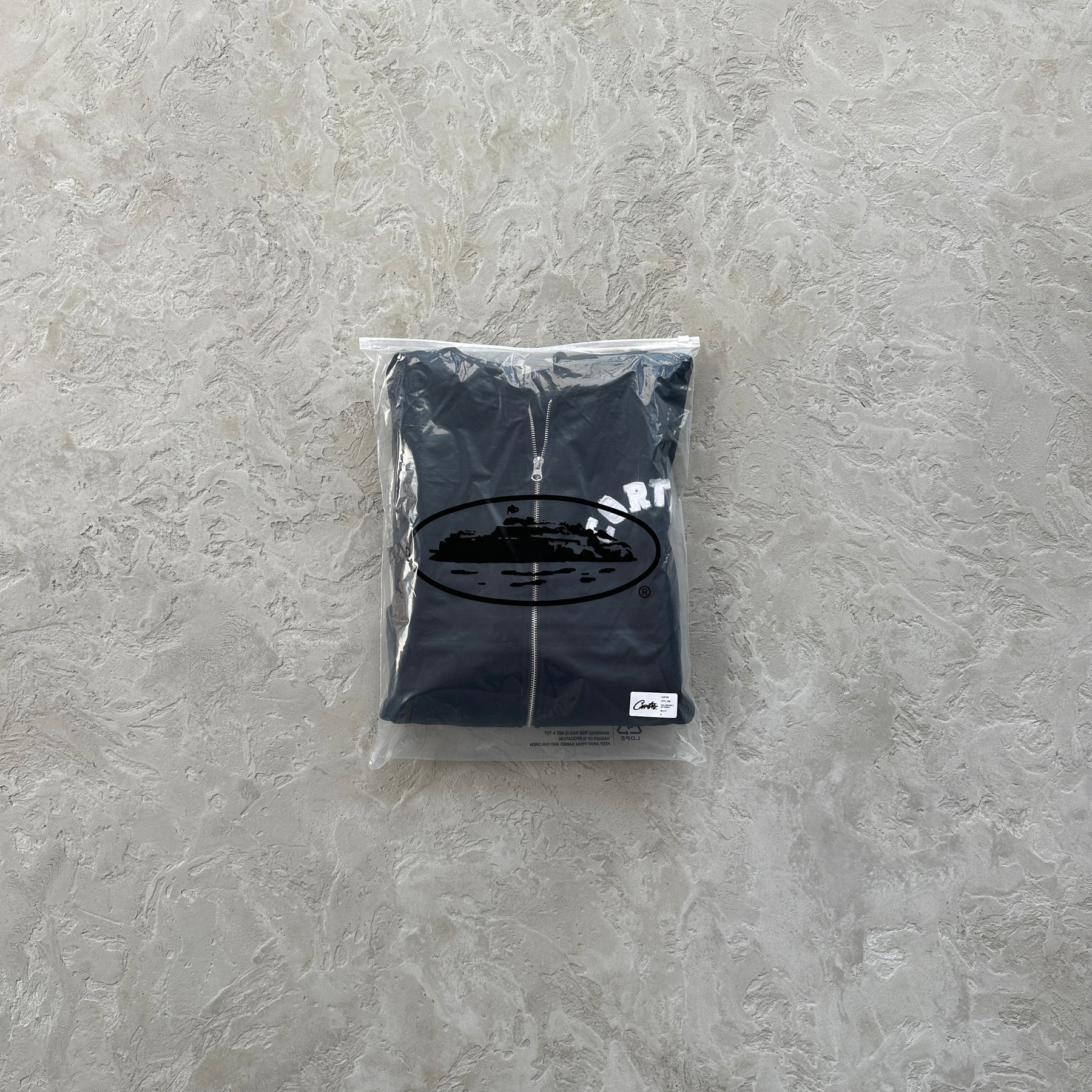 Conjunto Corteiz “College Arch Open” ( Preto )