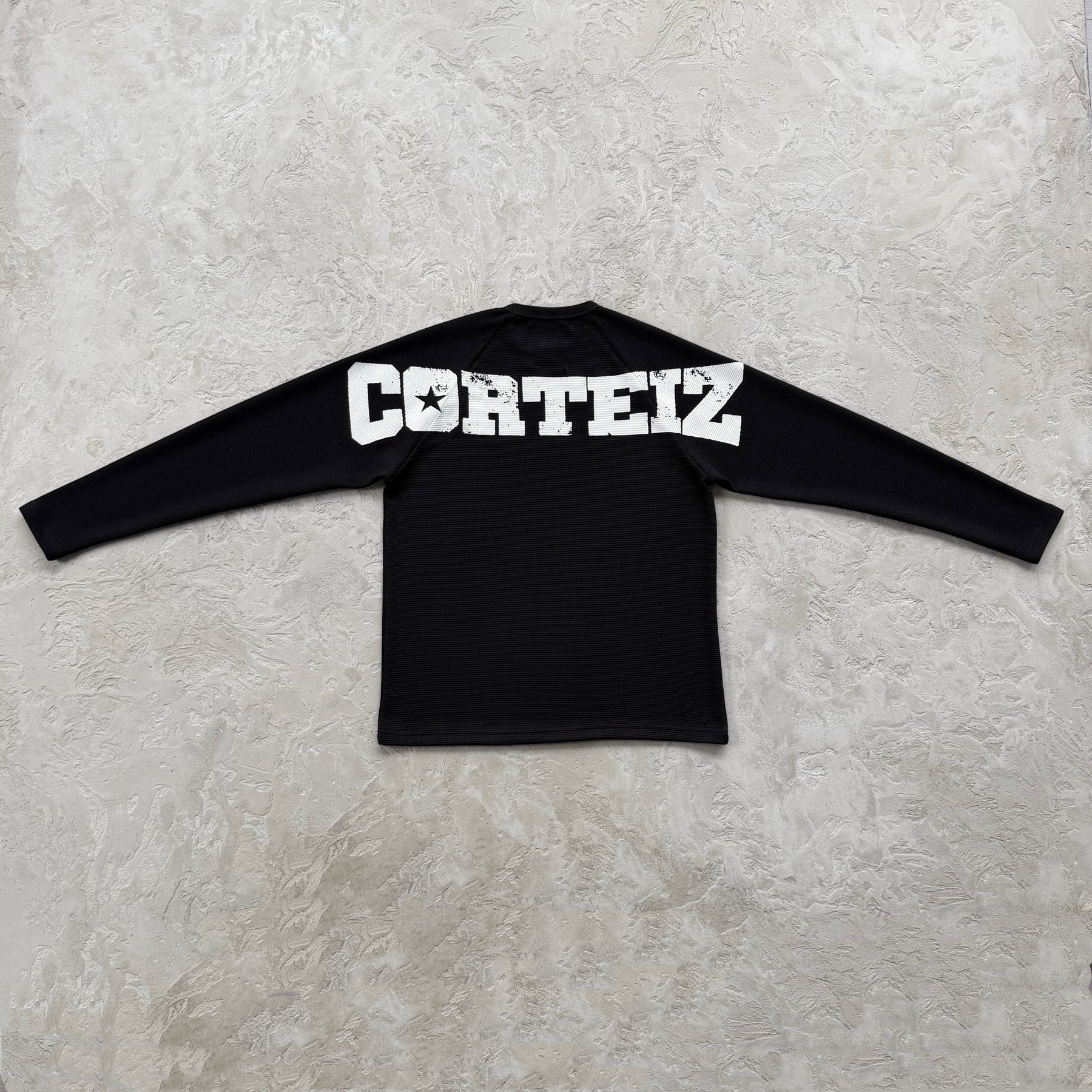 Sueter Corteiz “Star Raglan Waffle Thermal”