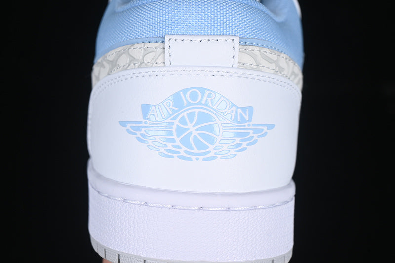 Air Jordan 1 Low “Blue Tint Elephant Print”
