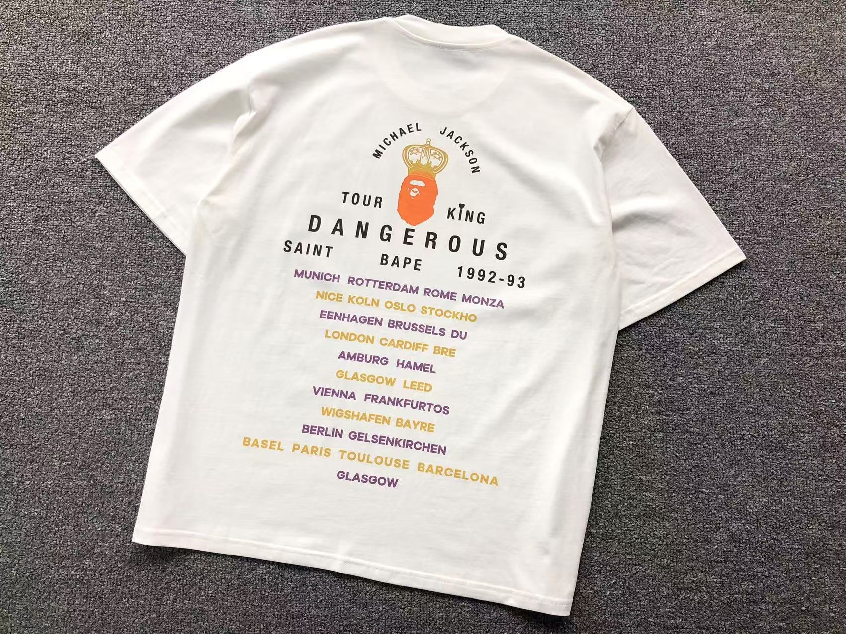 Camisa Bape x Winterland “Saint Bape”