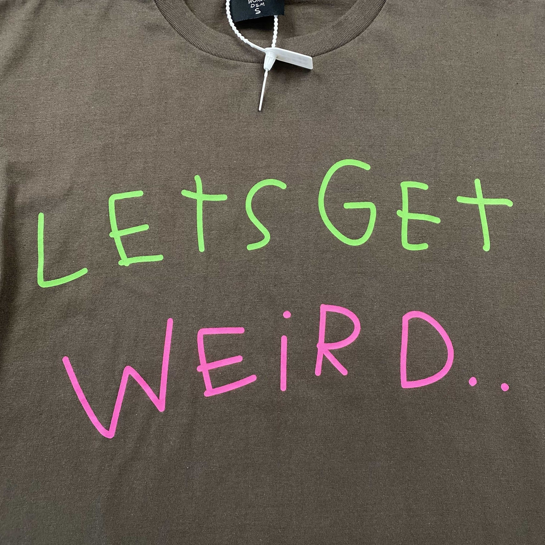 Camisa Cactus Jack “Lets Get Weird” ( Marrom )