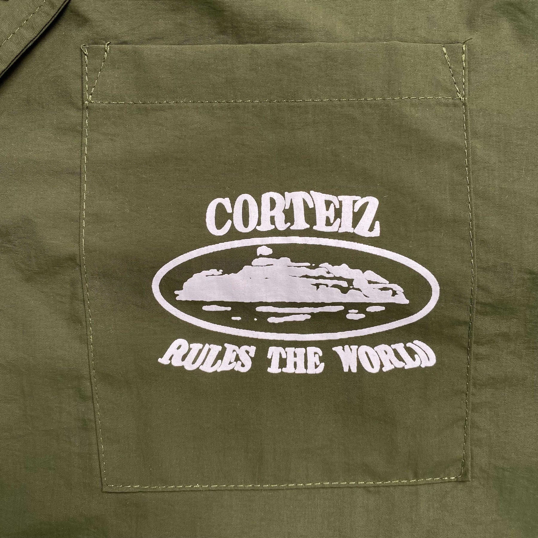Camisa Corteiz “20 Shirt” ( Verde )