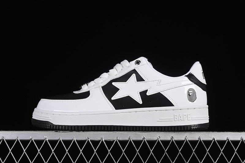 BAPE STA “#6 Patent Leather pack Black”