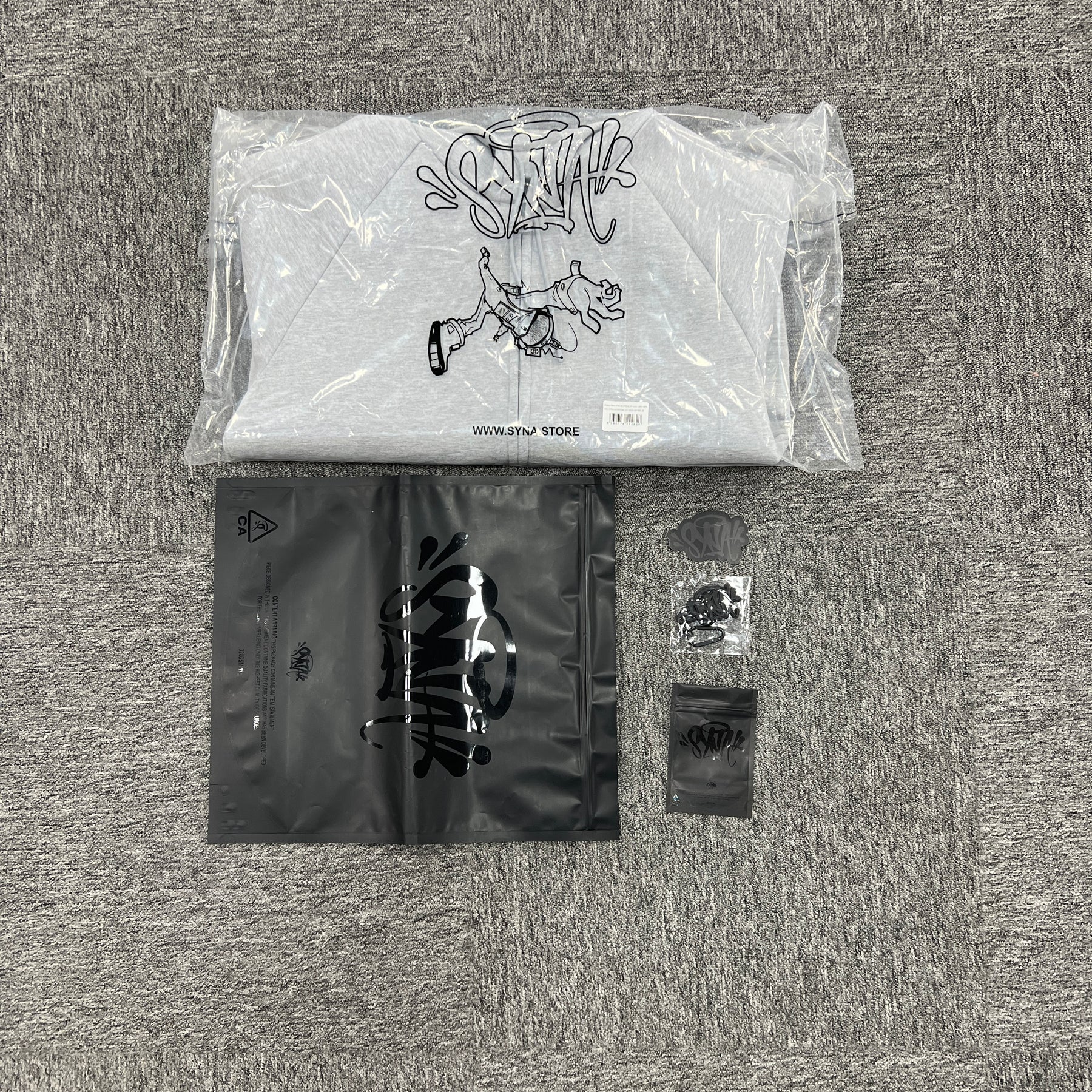 Moletom Syna World “Neoprene" ( Cinza )