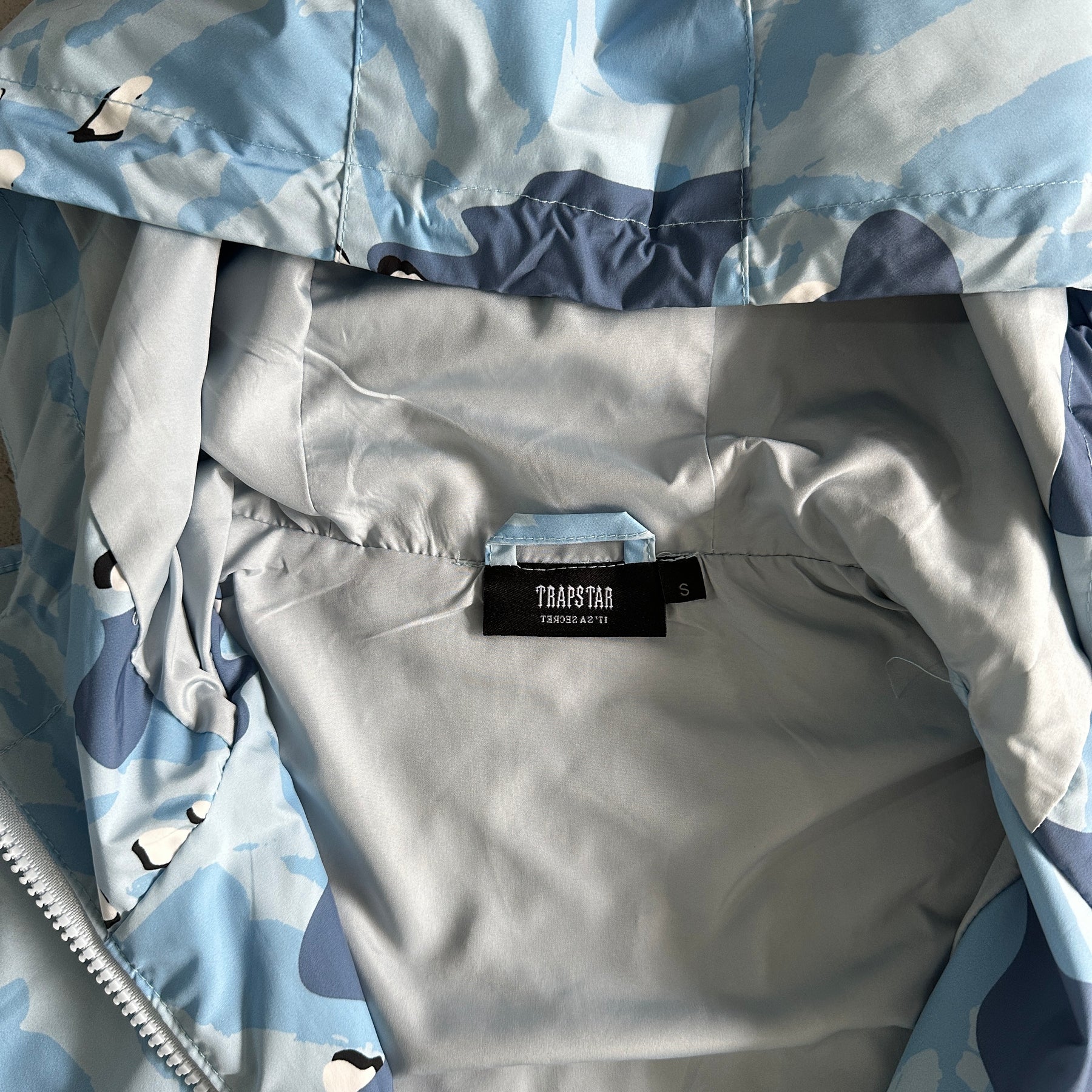 Conjunto Trapstar “Camo” ( Azul )