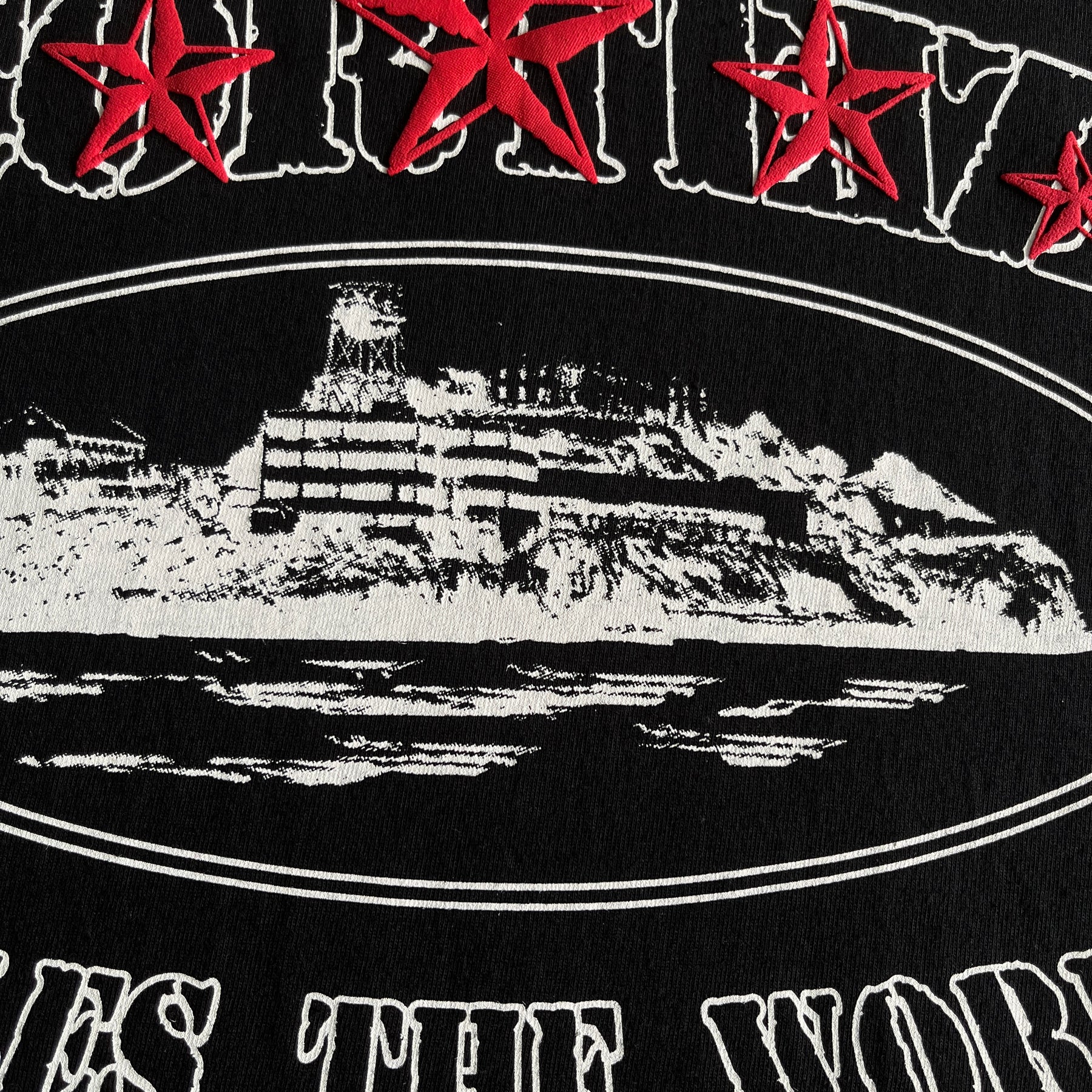 Camisa Corteiz ”5 Star” ( Black )