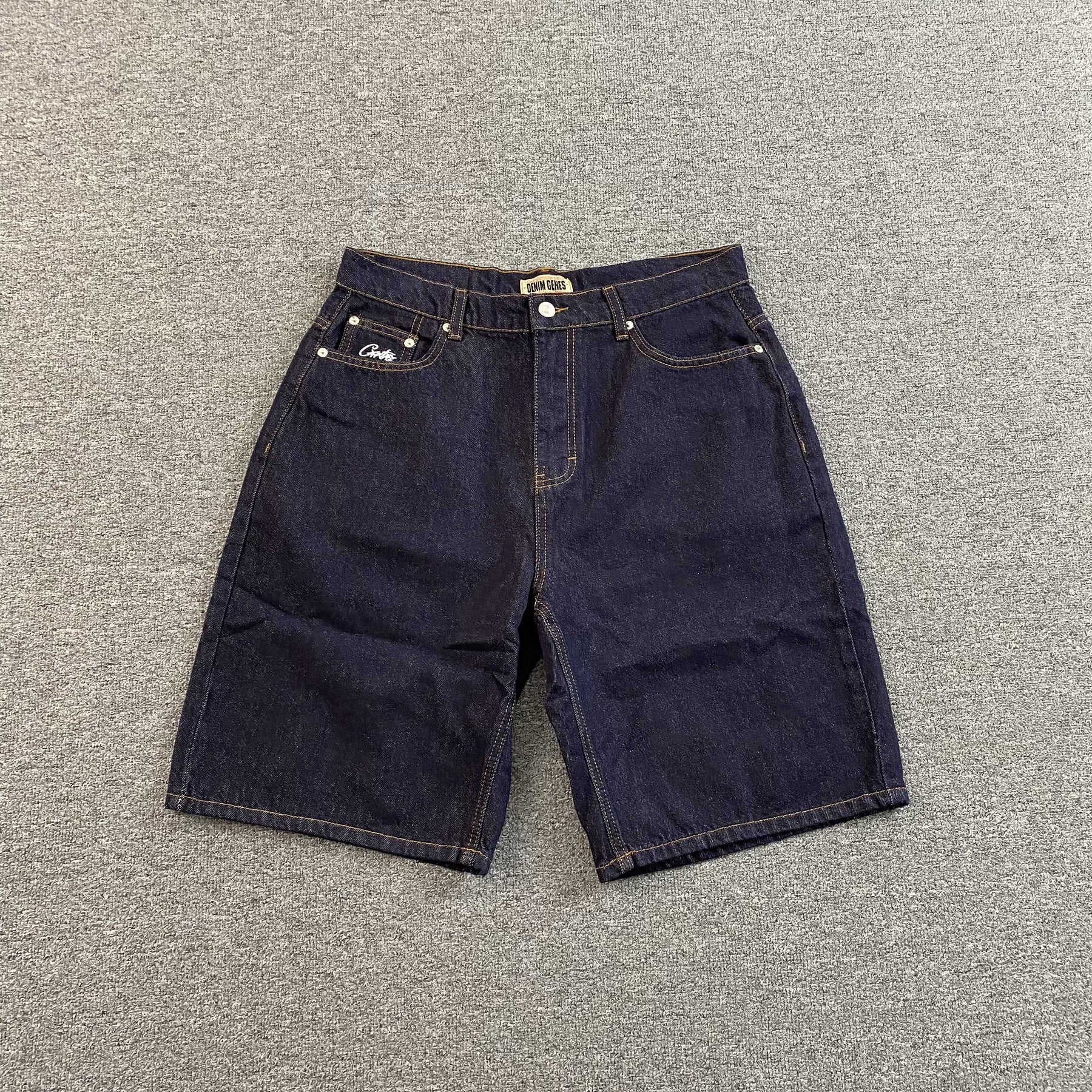 Shorts Corteiz “Dual Stripe” ( Azul )
