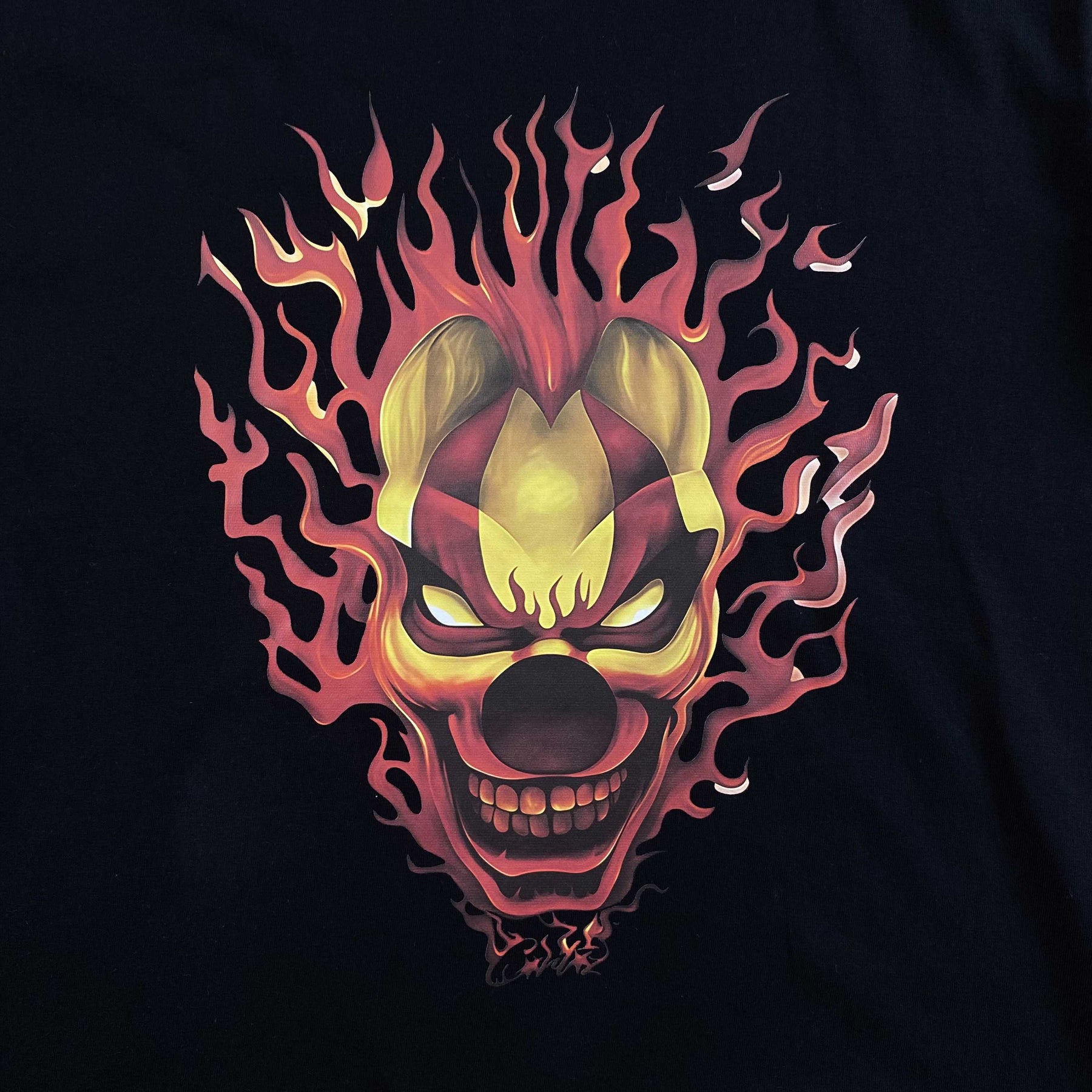 Camisa Corteiz “Fire Clown” ( Preta )