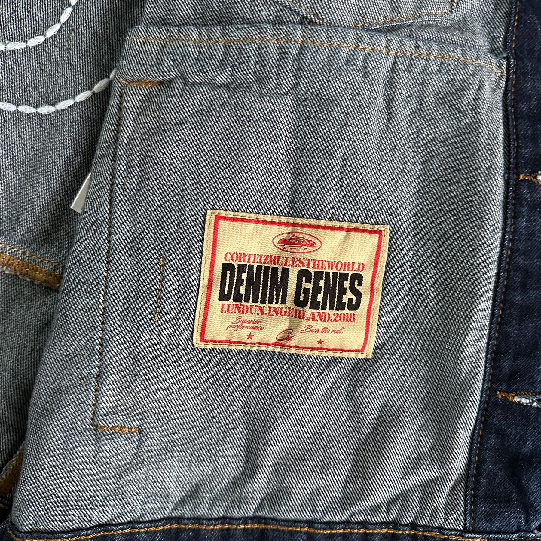 Jaqueta Corteiz “ Dark Wash ”