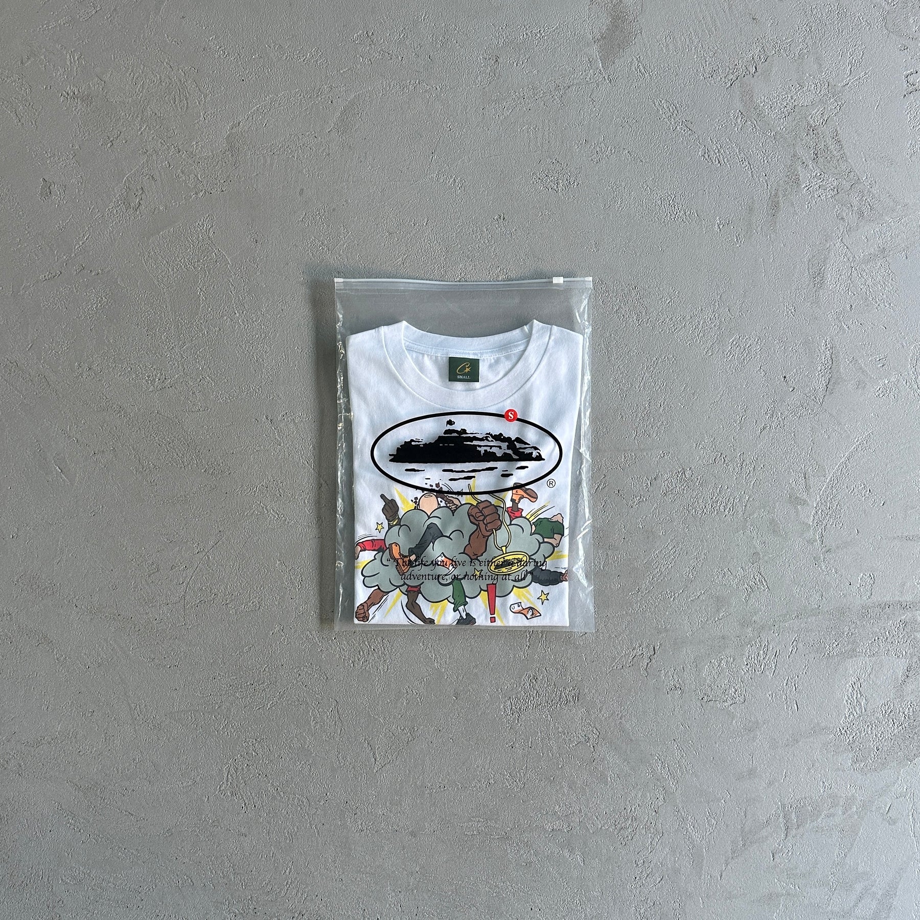 Camisa Corteiz ”Crazy Fight” ( Branca )