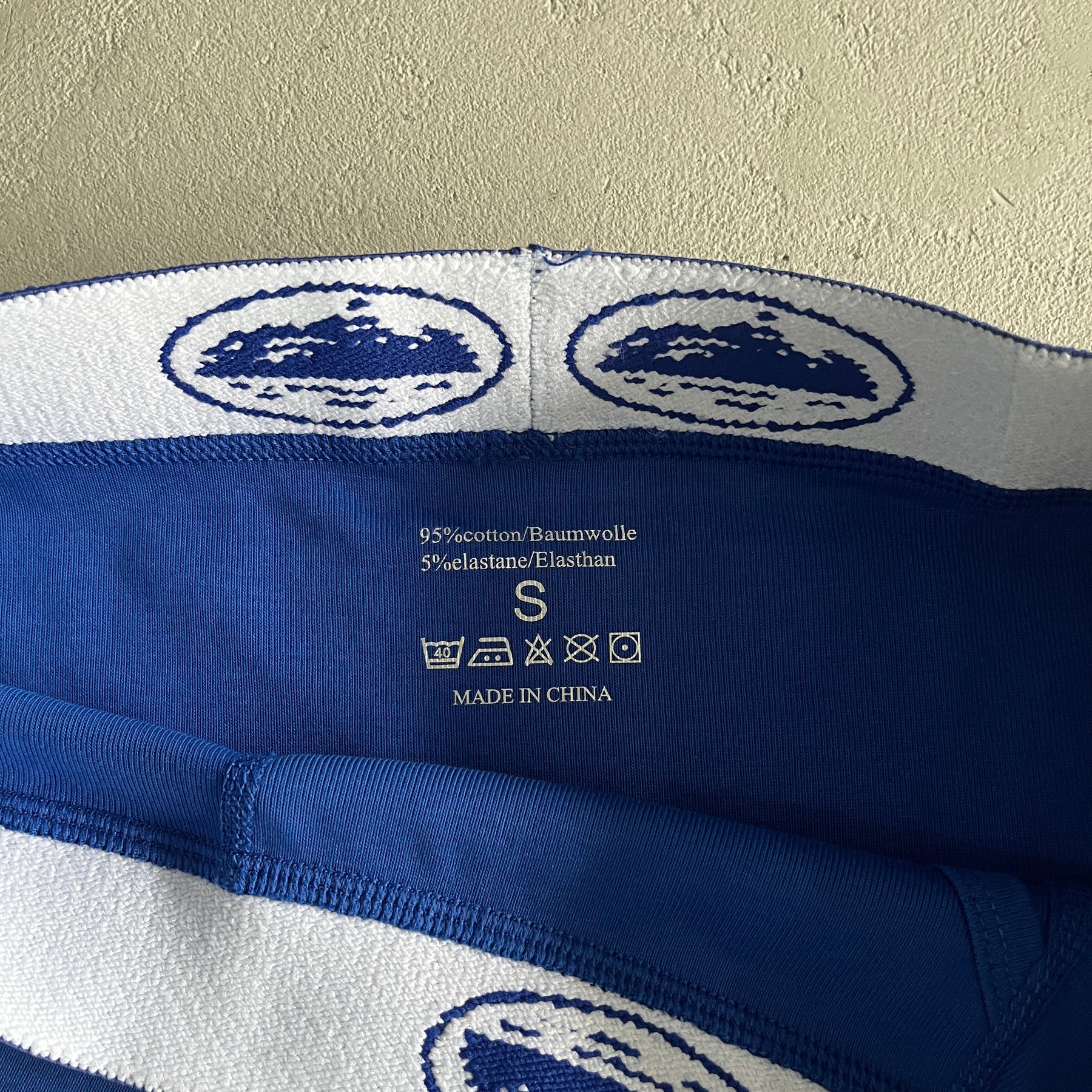 Cueca Box Corteiz ( Pack Com 4 ) ( Azul )