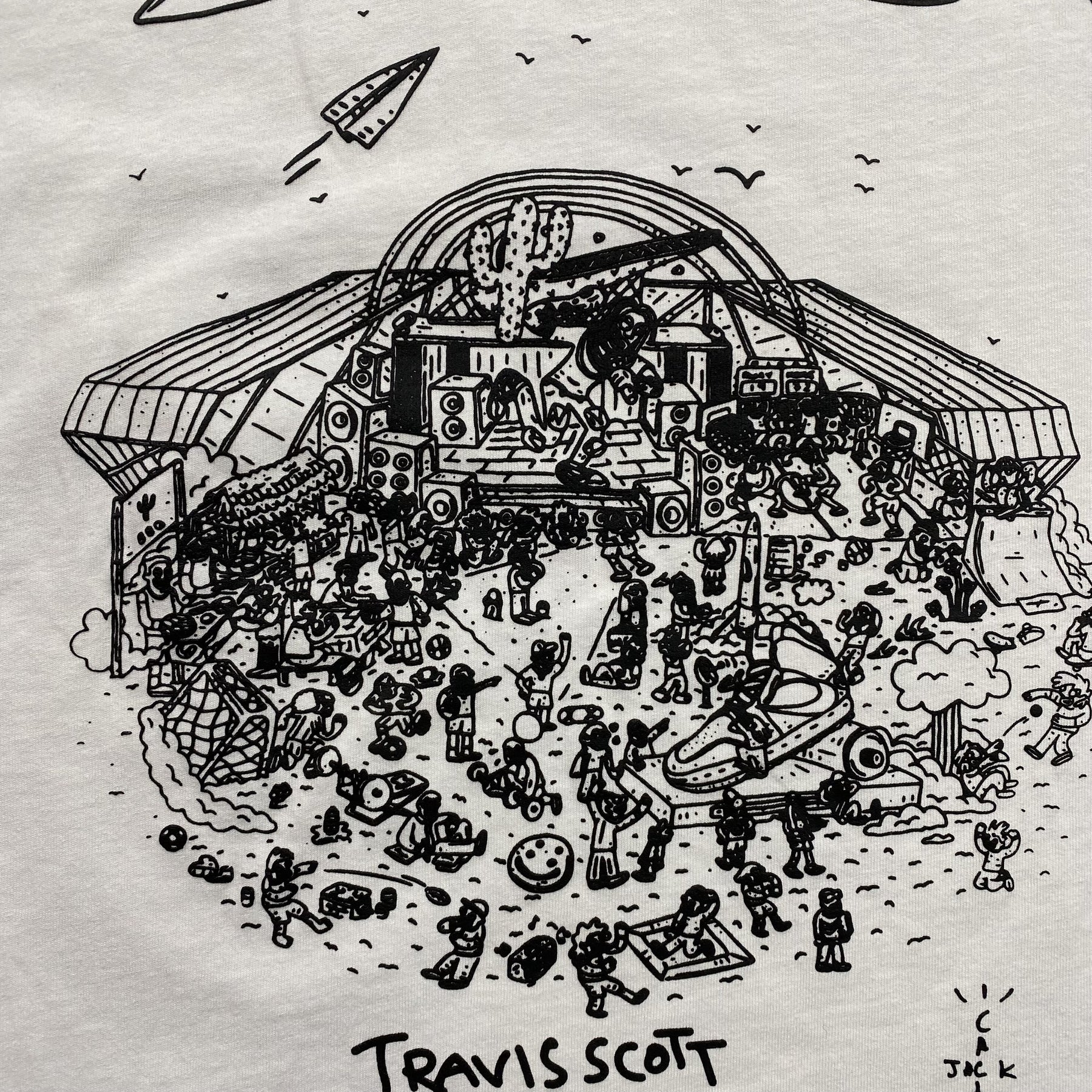 Camisa Cactus Jack “JDDay” ( Branca )