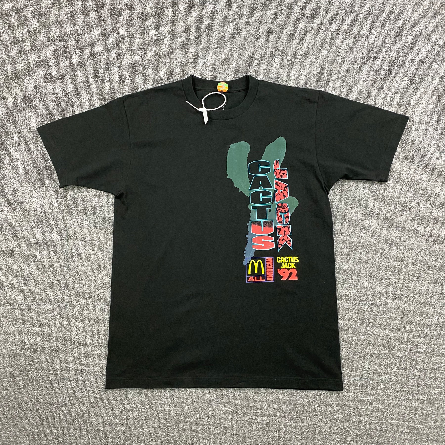 Camisa Cactus Jack x Mc Donald's “92” ( Preta )