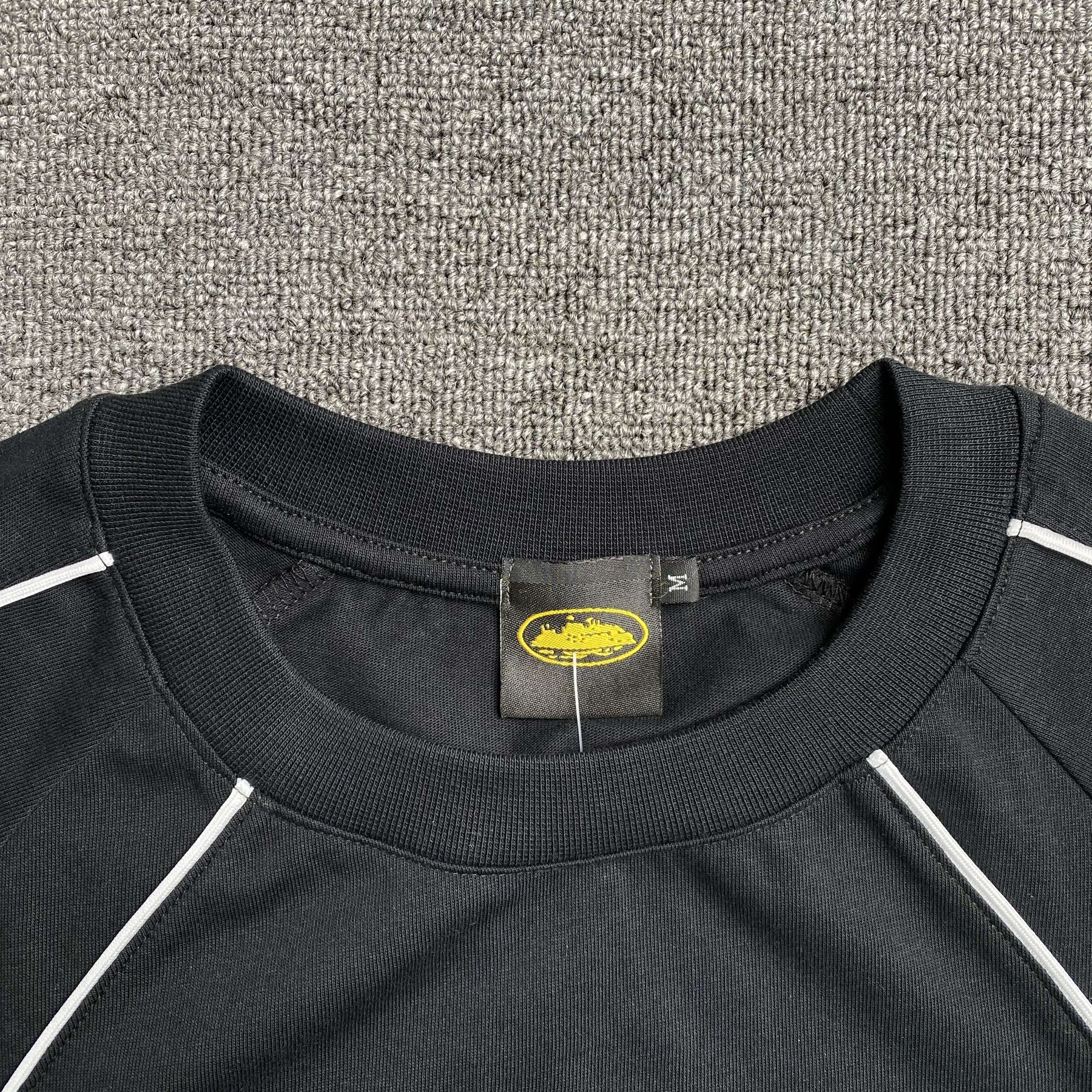 Camisa Corteiz “Basic Lines” ( Preta )