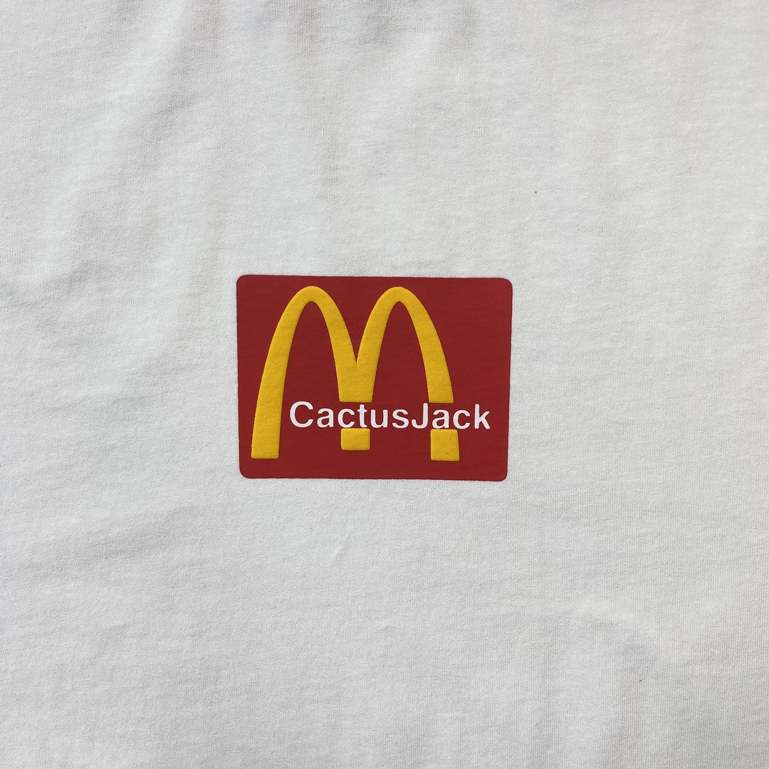 Camisa Cactus Jack “Mc” ( Branca )