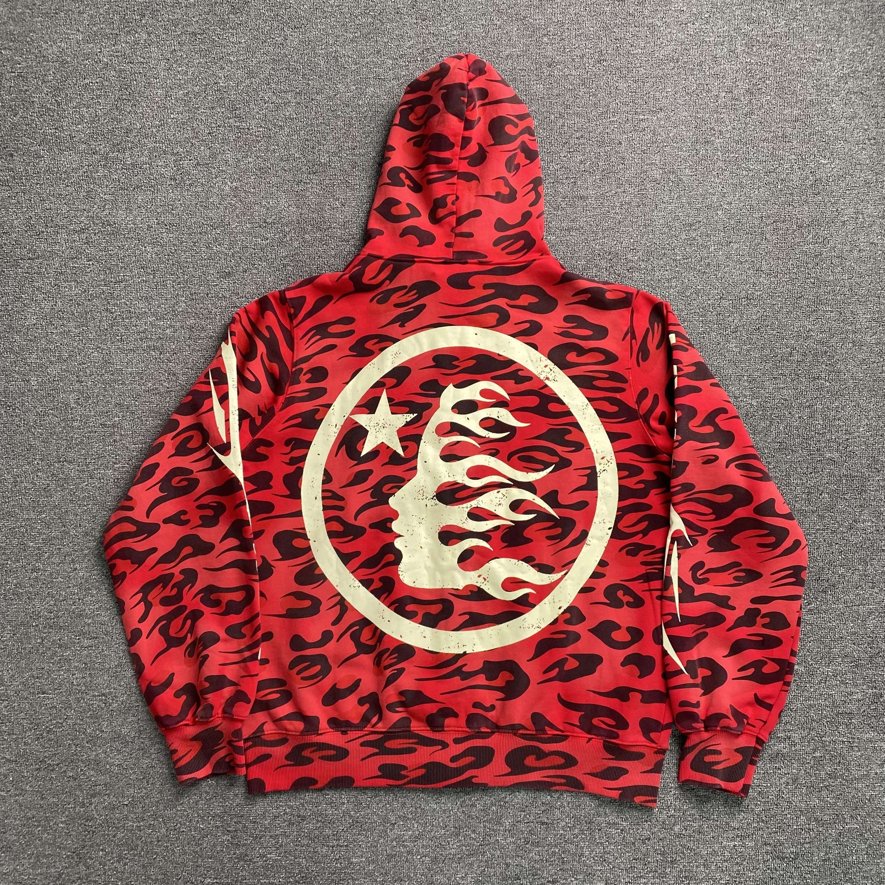 Moletom Hellstar “Cheetah” ( Vermelho )