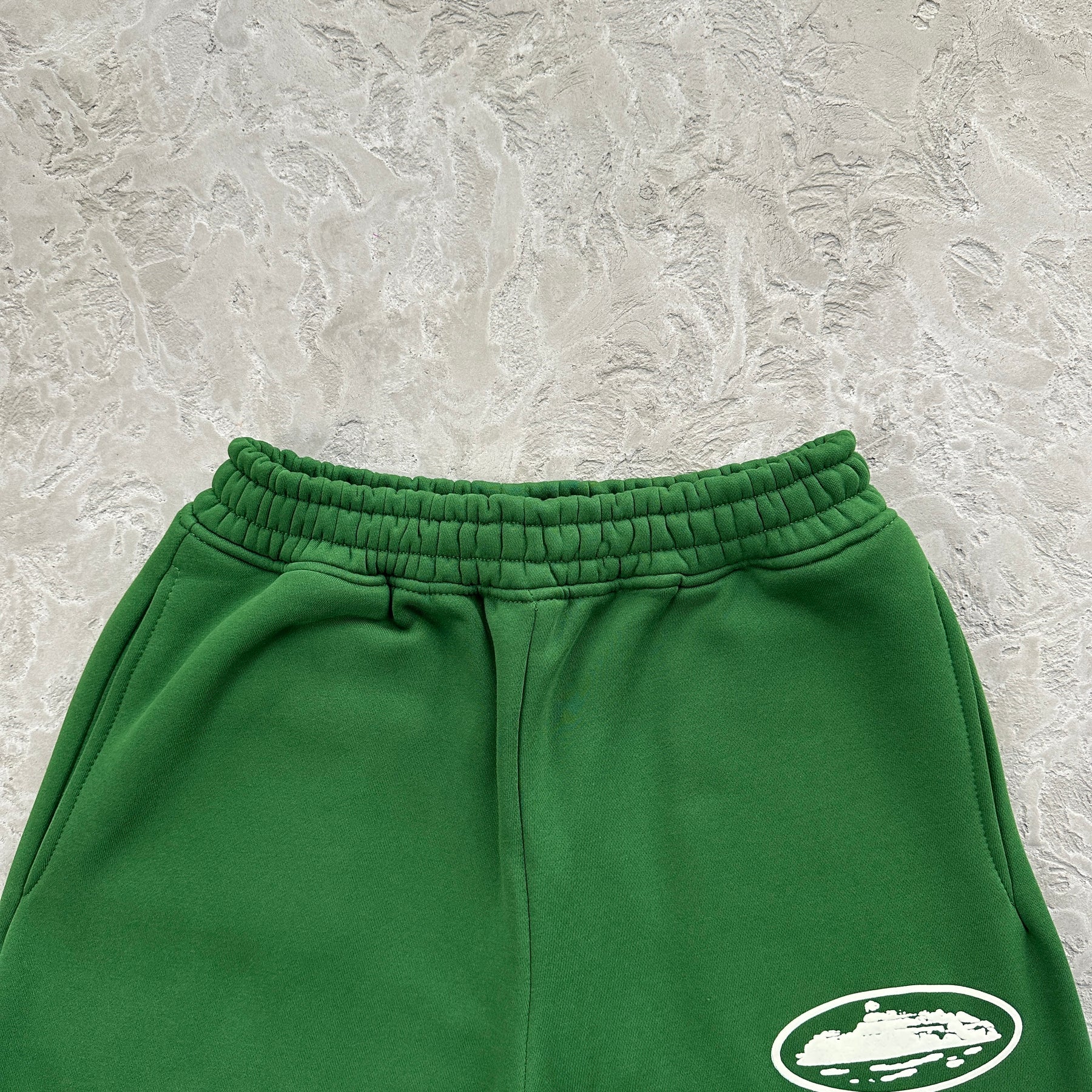 Shorts Corteiz “Island Puff Print” ( Verde )