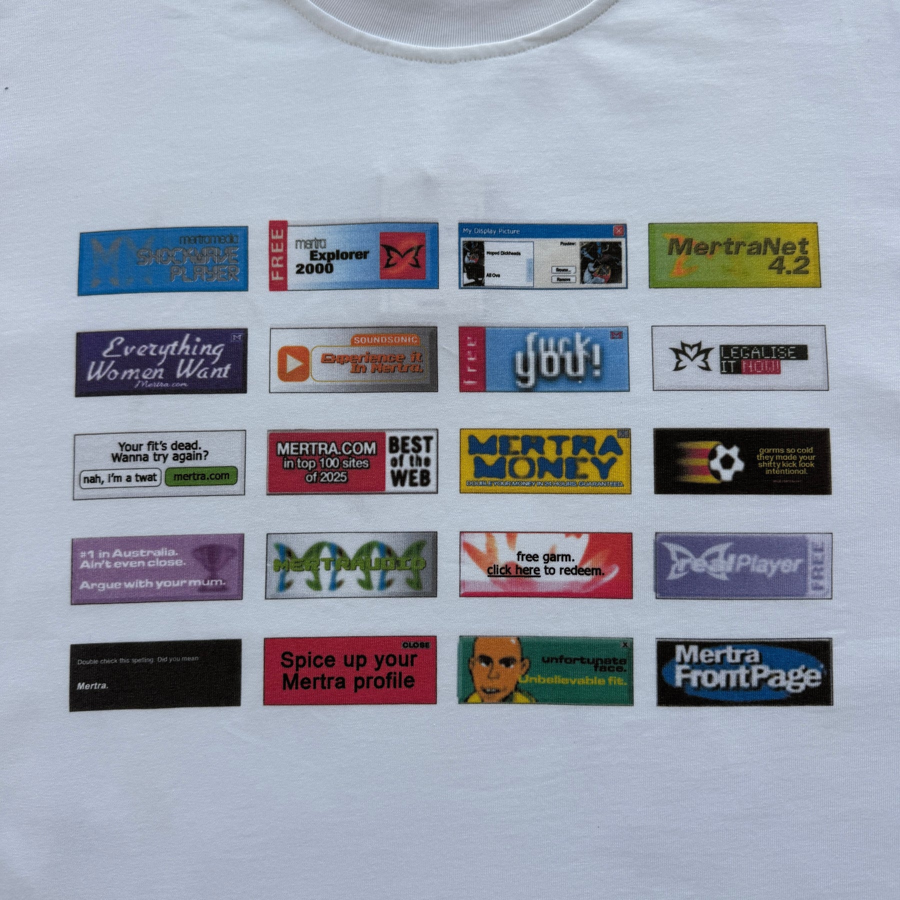 Camisa Mertra “Archive Banner”