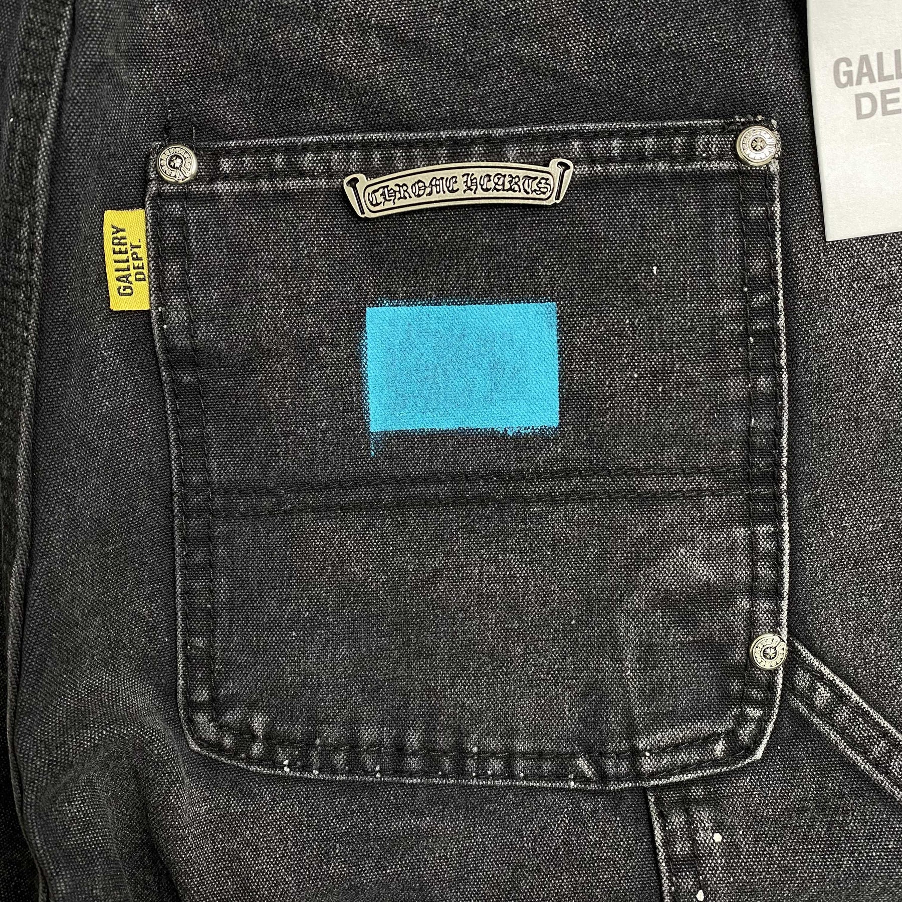 Shorts Chrome Hearts x Gallery Dept “Orange Cross Patches”
