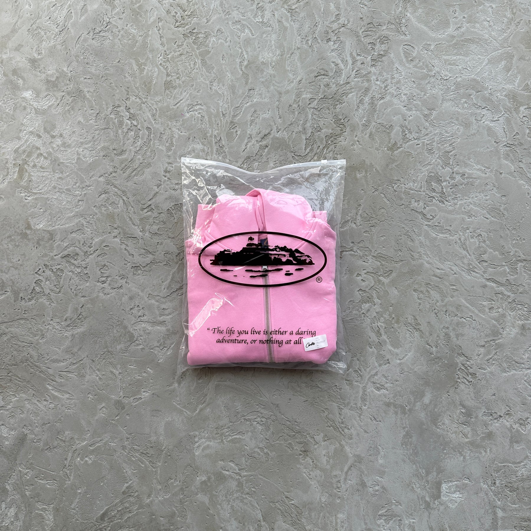 Moletom Corteiz “Hybrid Jacquard Knit ” ( Rosa )