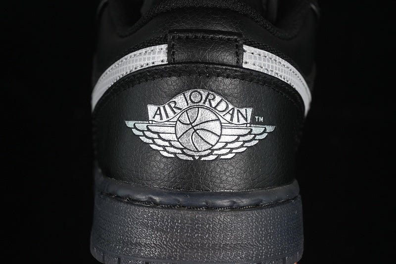 Air Jordan 1 Low “Black White Dark Smoke Grey”