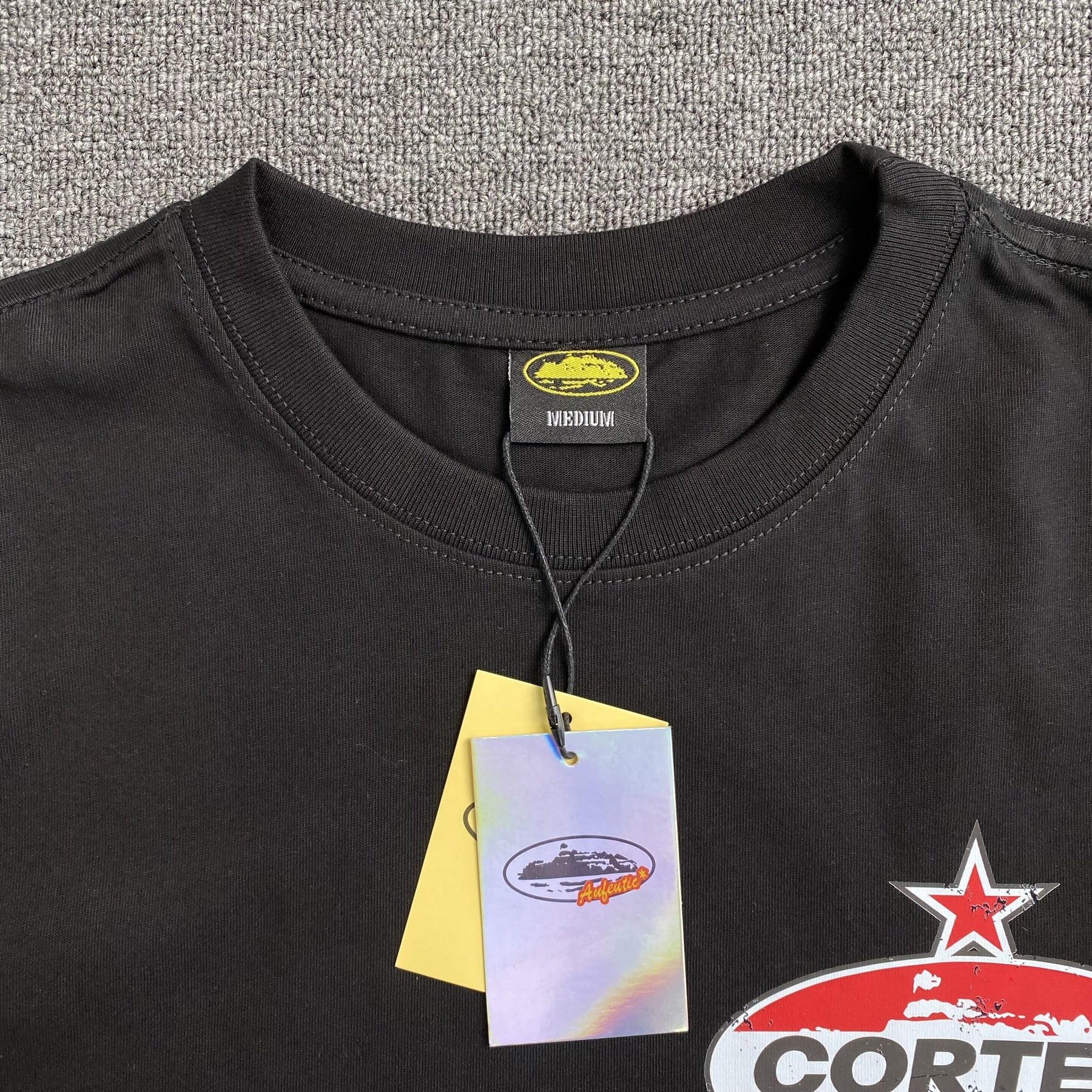 Camisa Corteiz “Motor” ( Preta )