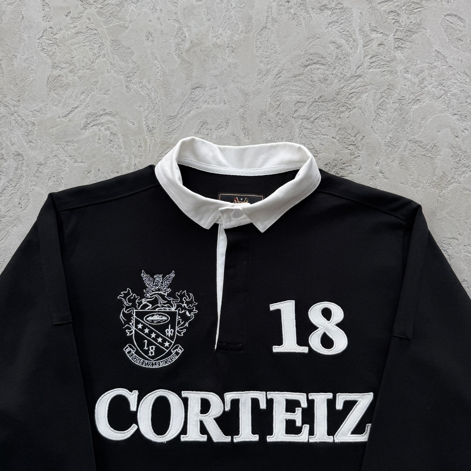 Sueter Corteiz “Paneled Rugby” ( Preto )