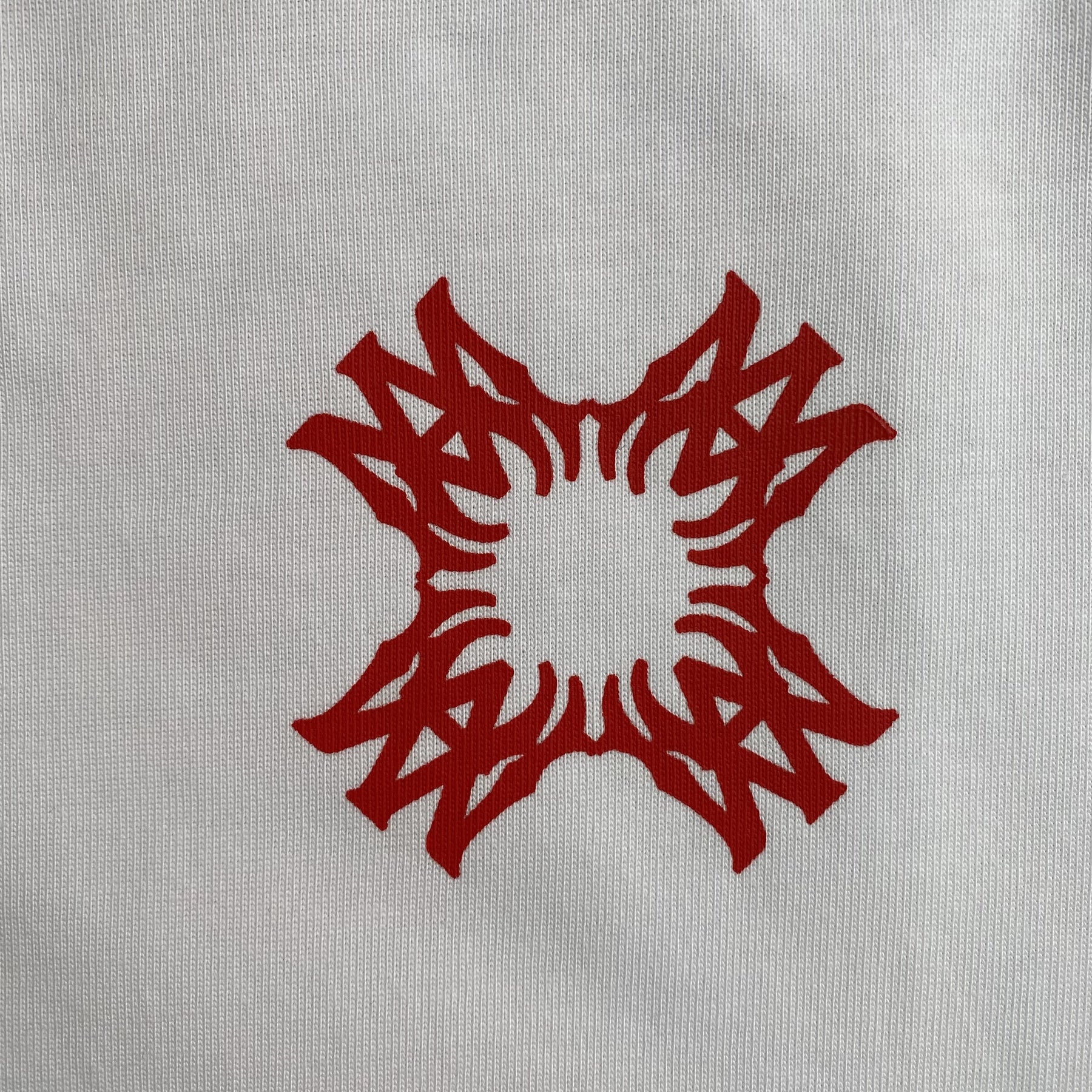 Camisa Amiri “Red Ma Quad T” ( Branca e Vermelha )