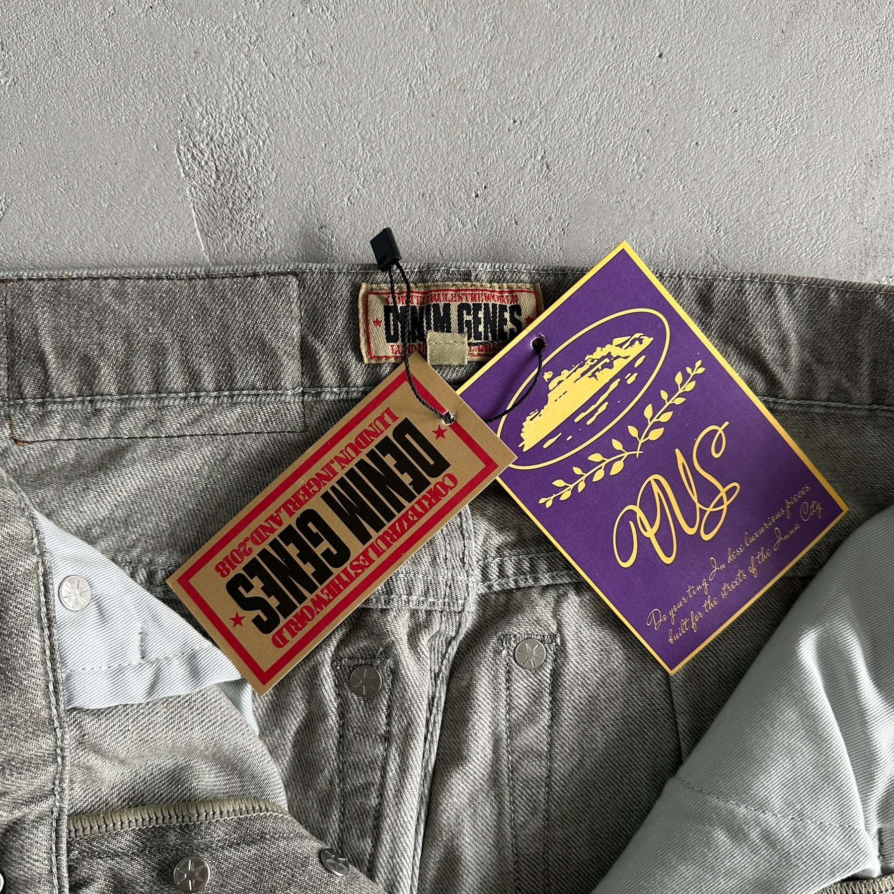 Calça Corteiz “C-Star” ( Cinza )