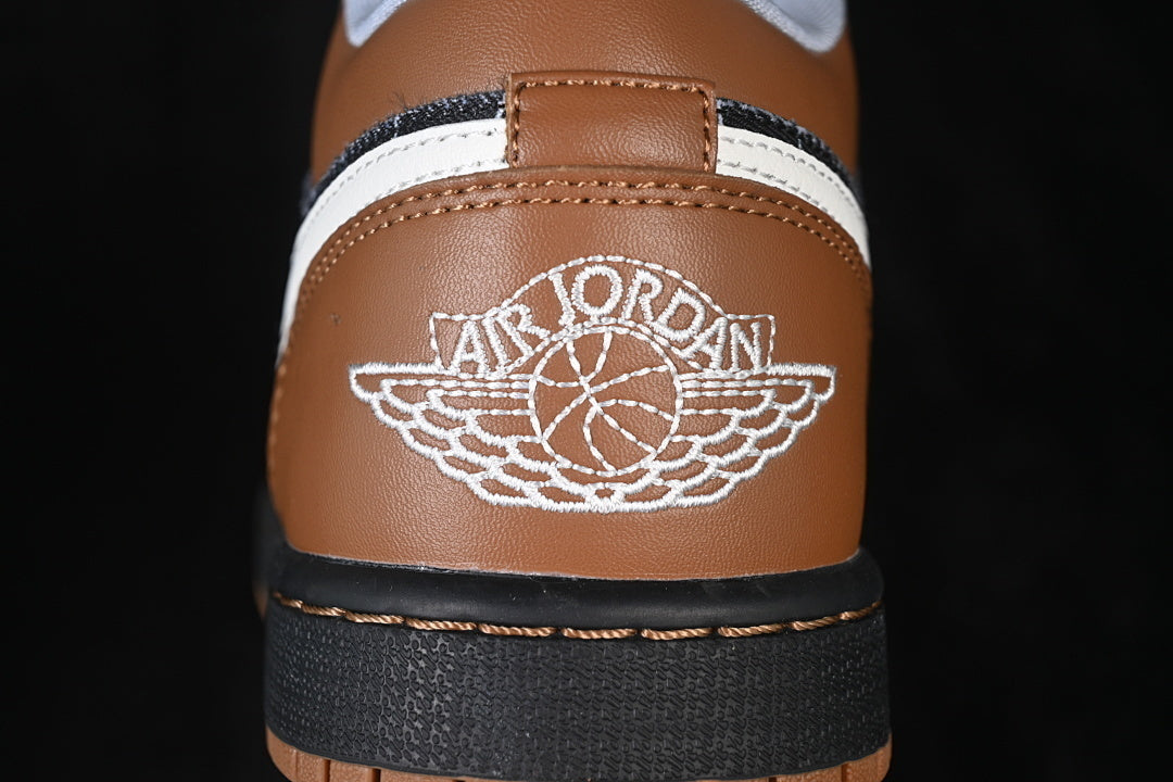Air Jordan 1 Low "Black Sail Light British Tan”