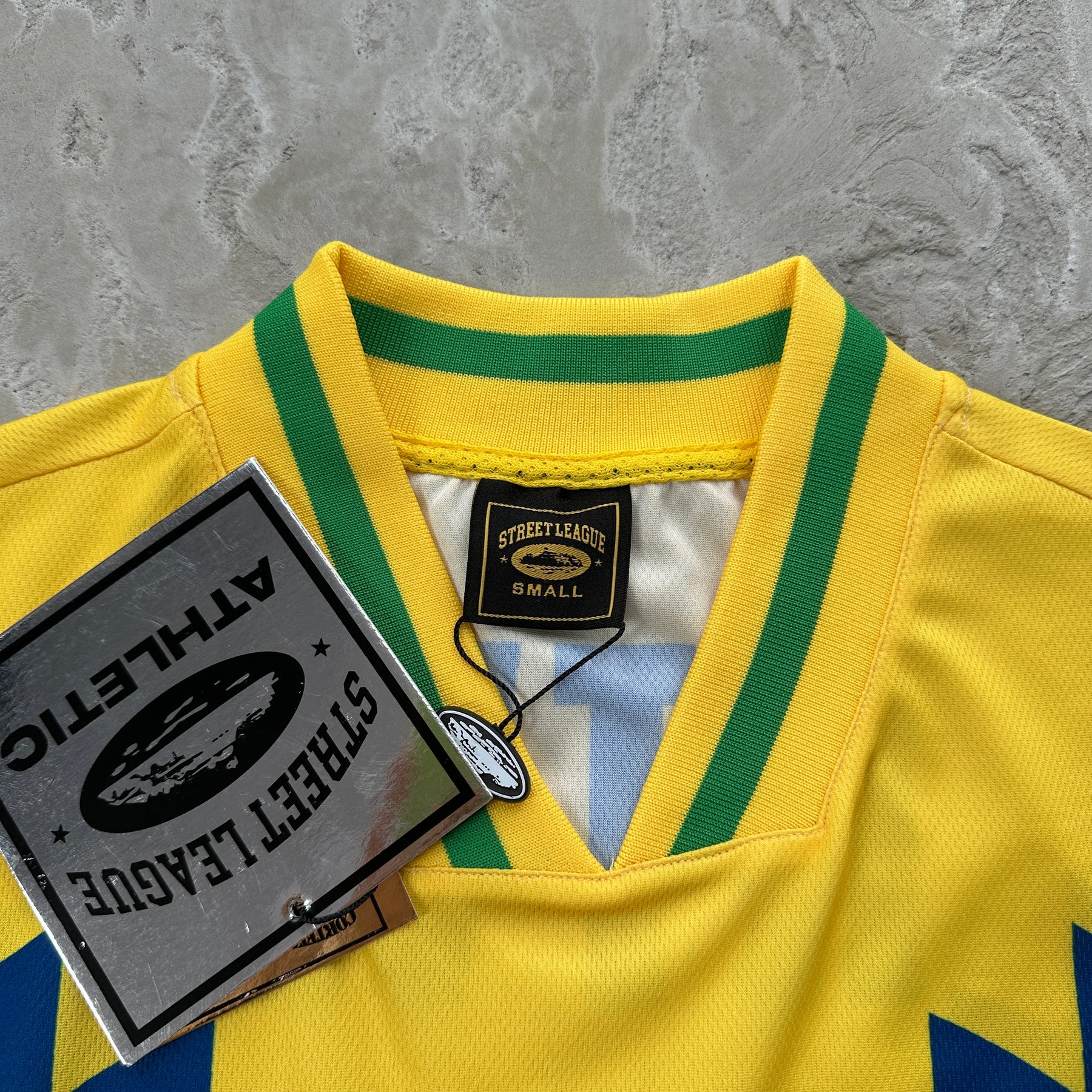 Camisa Corteiz “Brazilian Jersey” ( Amarela )