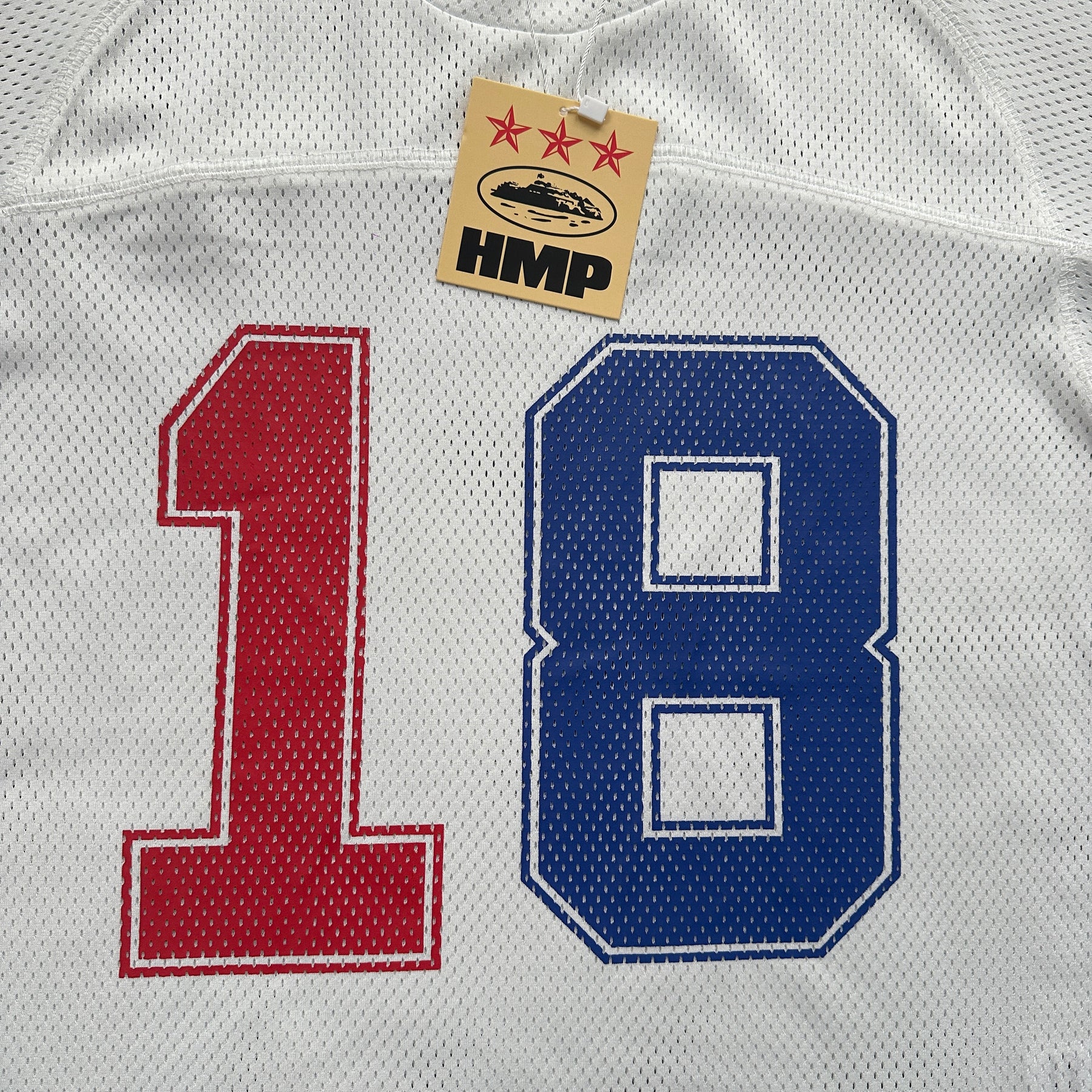 Conjunto Corteiz “HMP Mesh Panel” ( Branco )