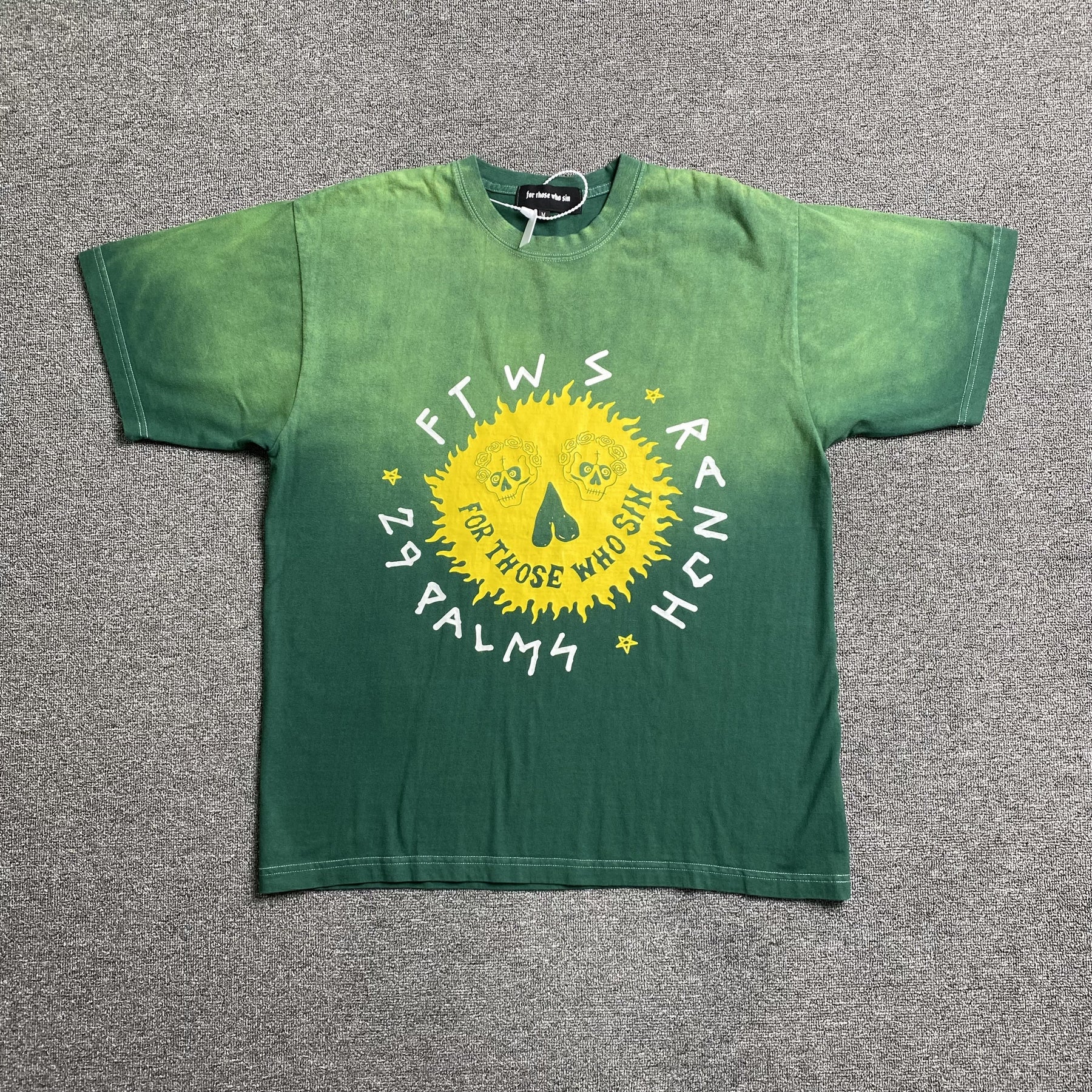 Camisa Cactus Jack ”29 Palms” ( Verde )