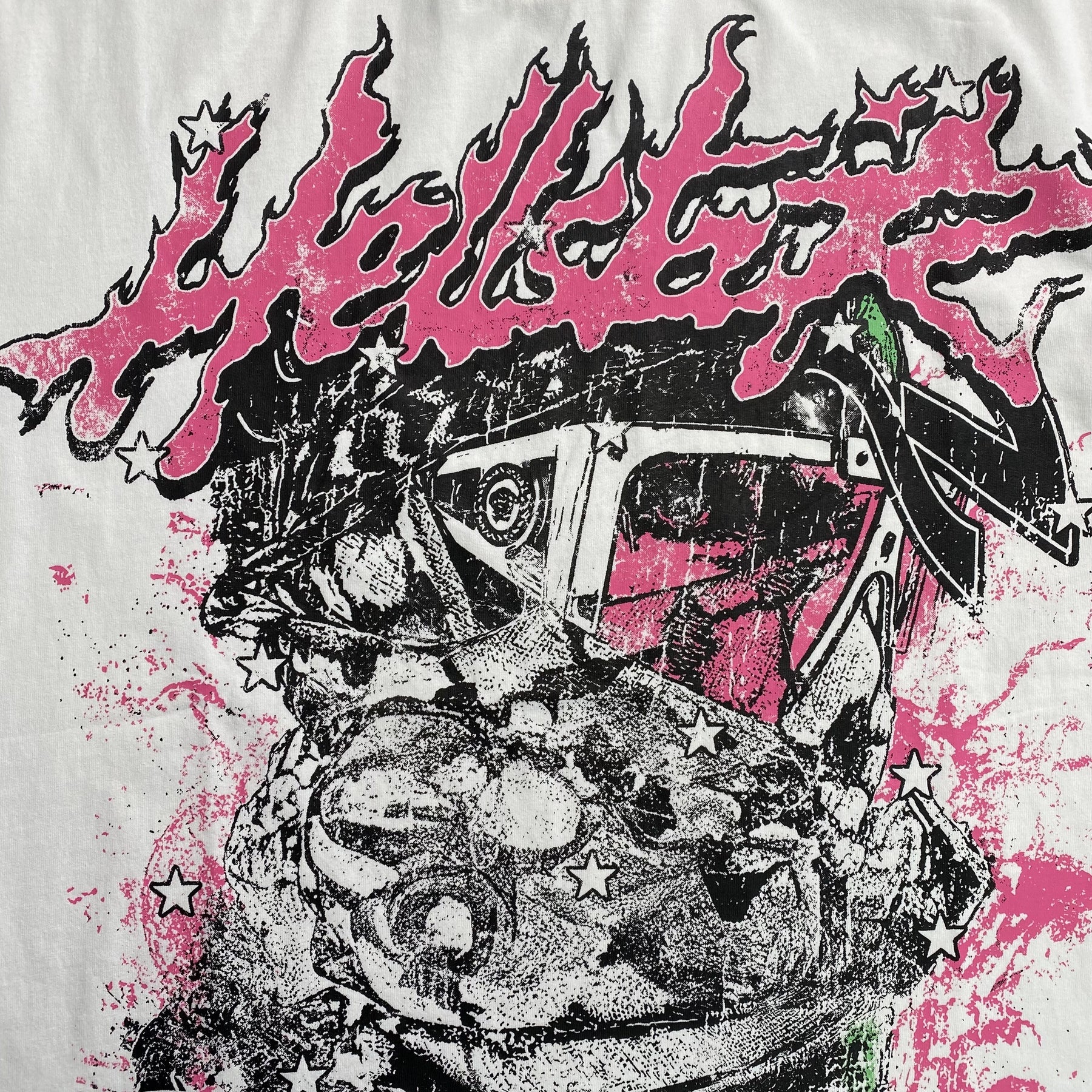 Camisa Hellstar “Peace is a Journey” ( Branca )