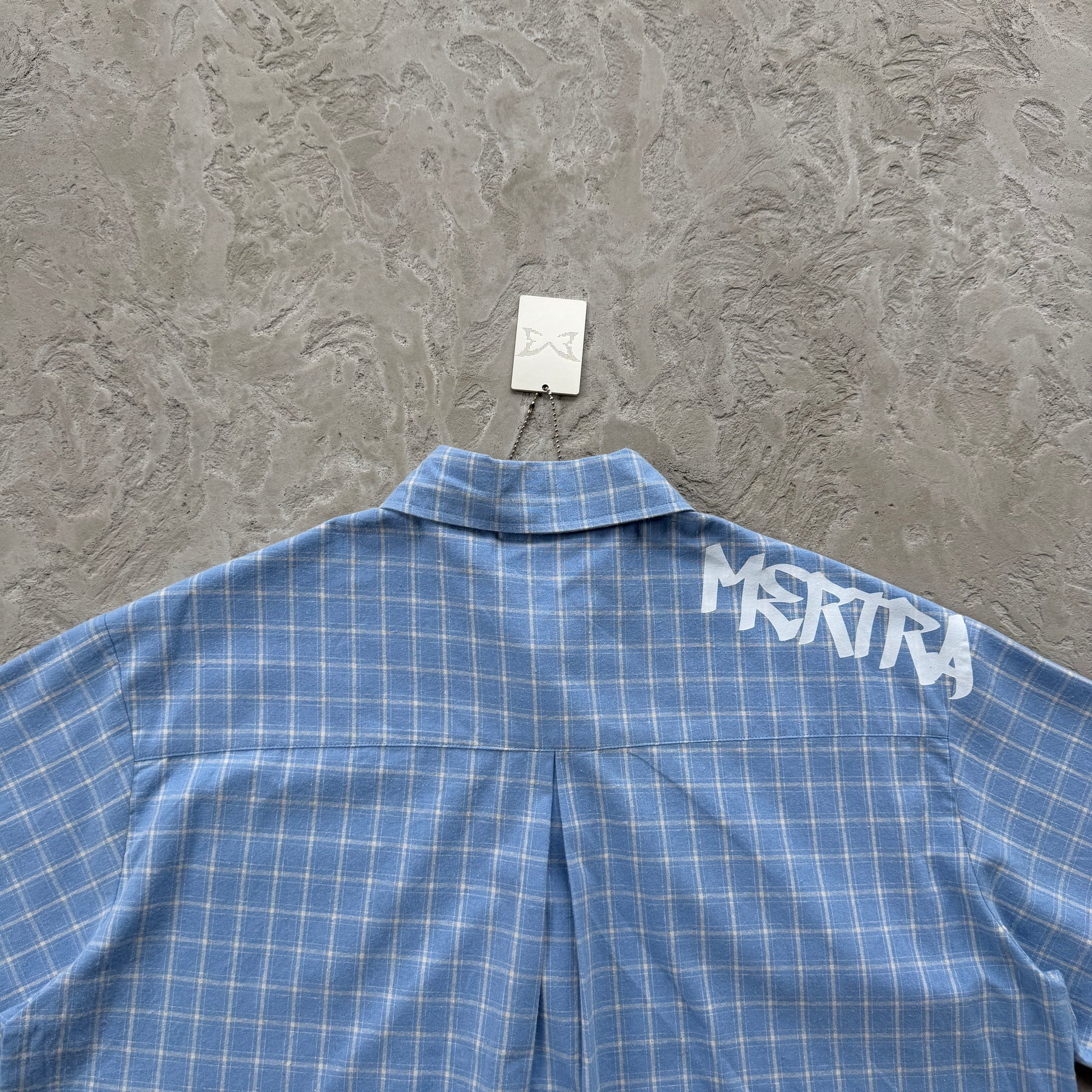 Camisa Mertra “Plaid Shirt” ( Azul )