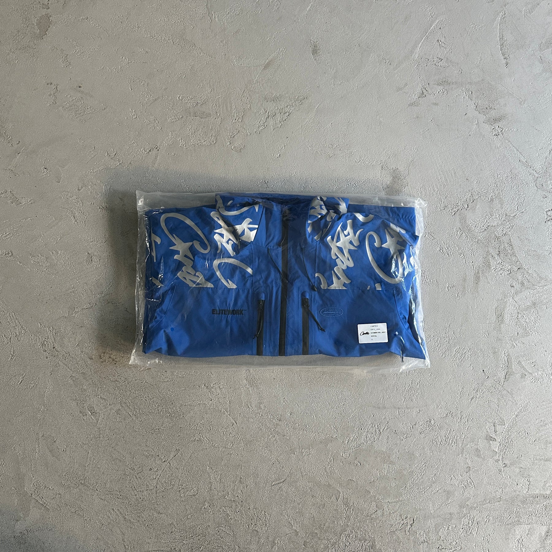 Jaqueta Corteiz “Elitework Shell” ( Azul )