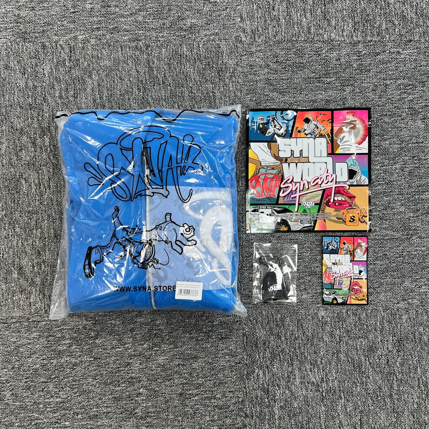 Moletom Syna World “Syna Void" ( Azul )