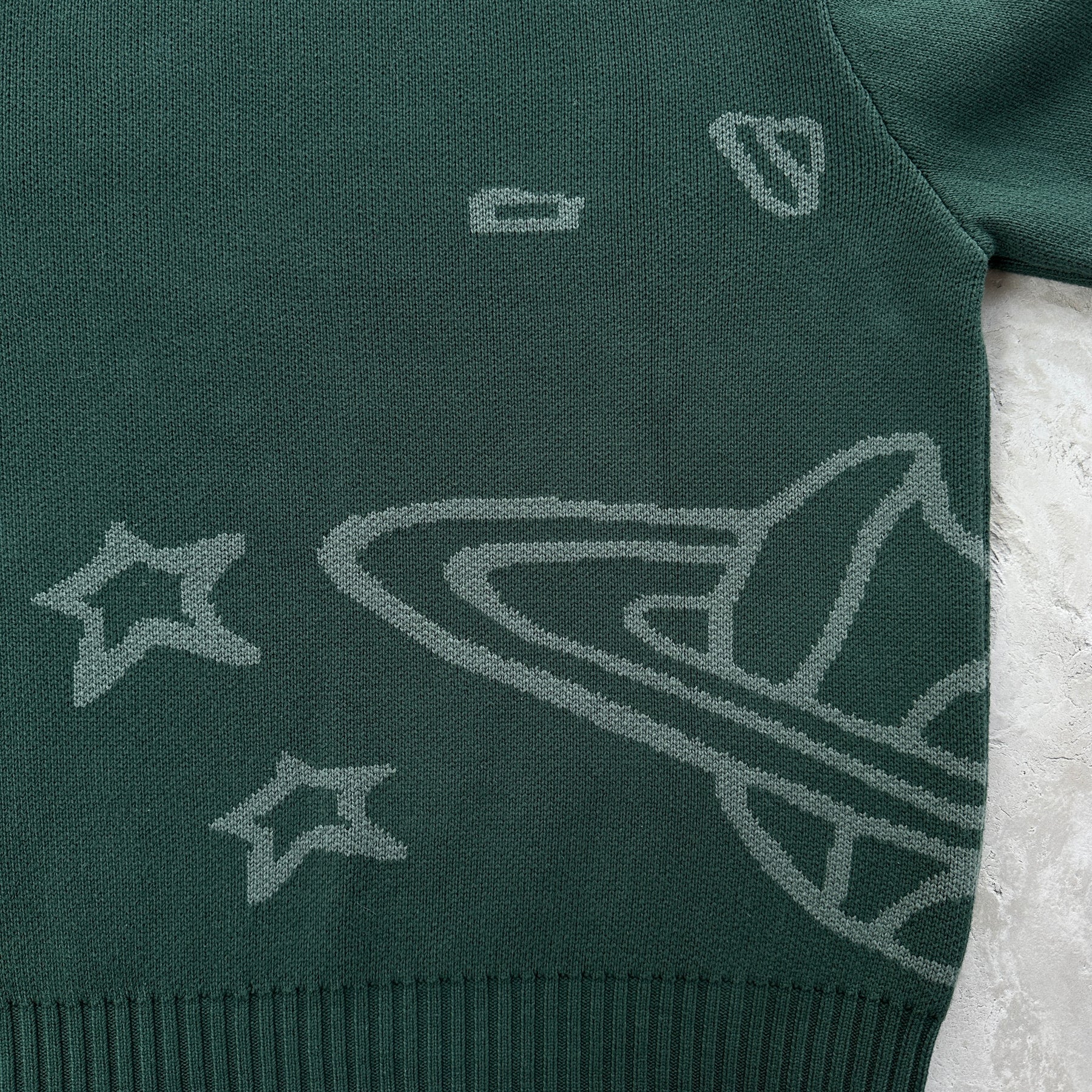 Sueter Broken Planet “Knit sweater forest” ( Verde )
