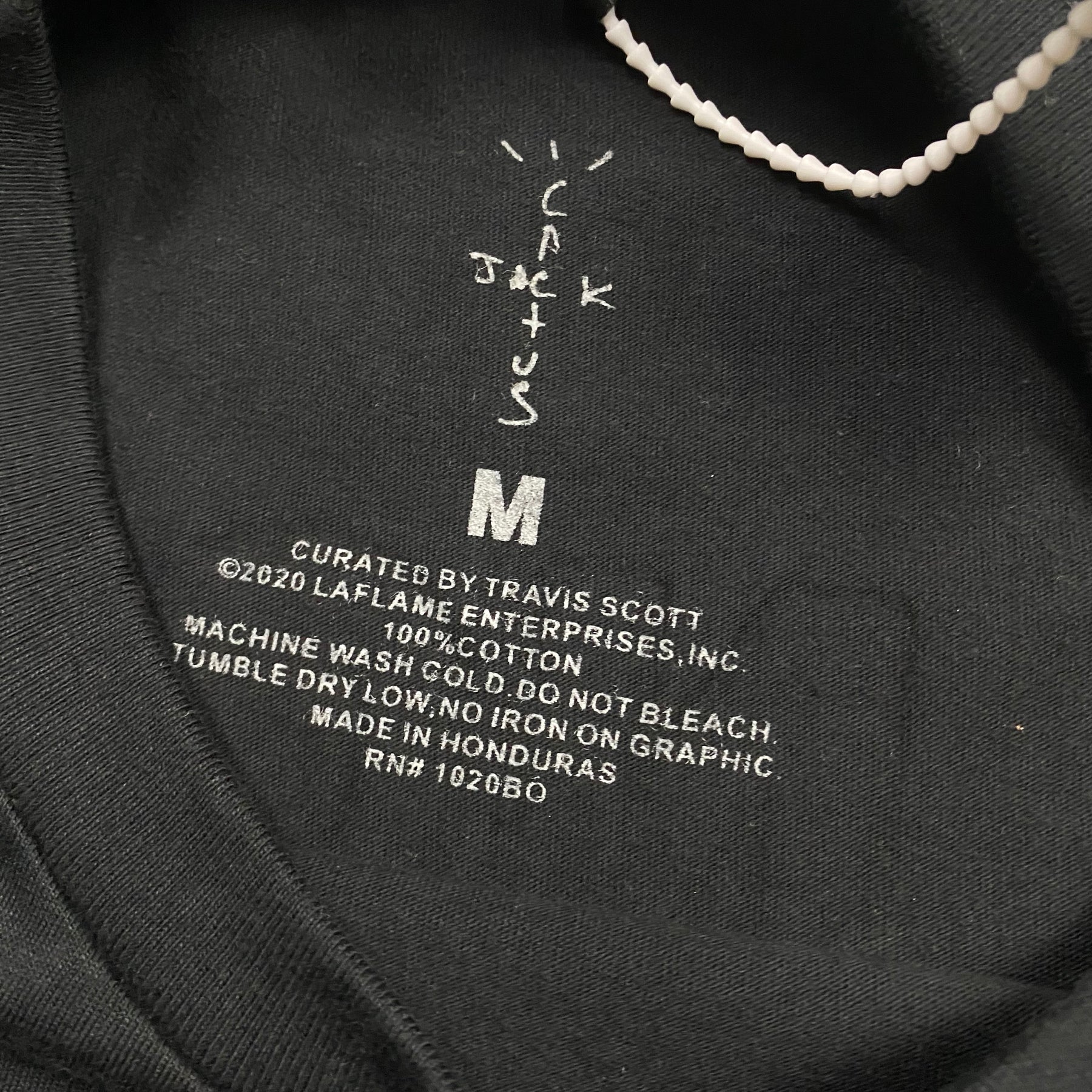 Camisa Cactus Jack “No loitering” ( Preta )