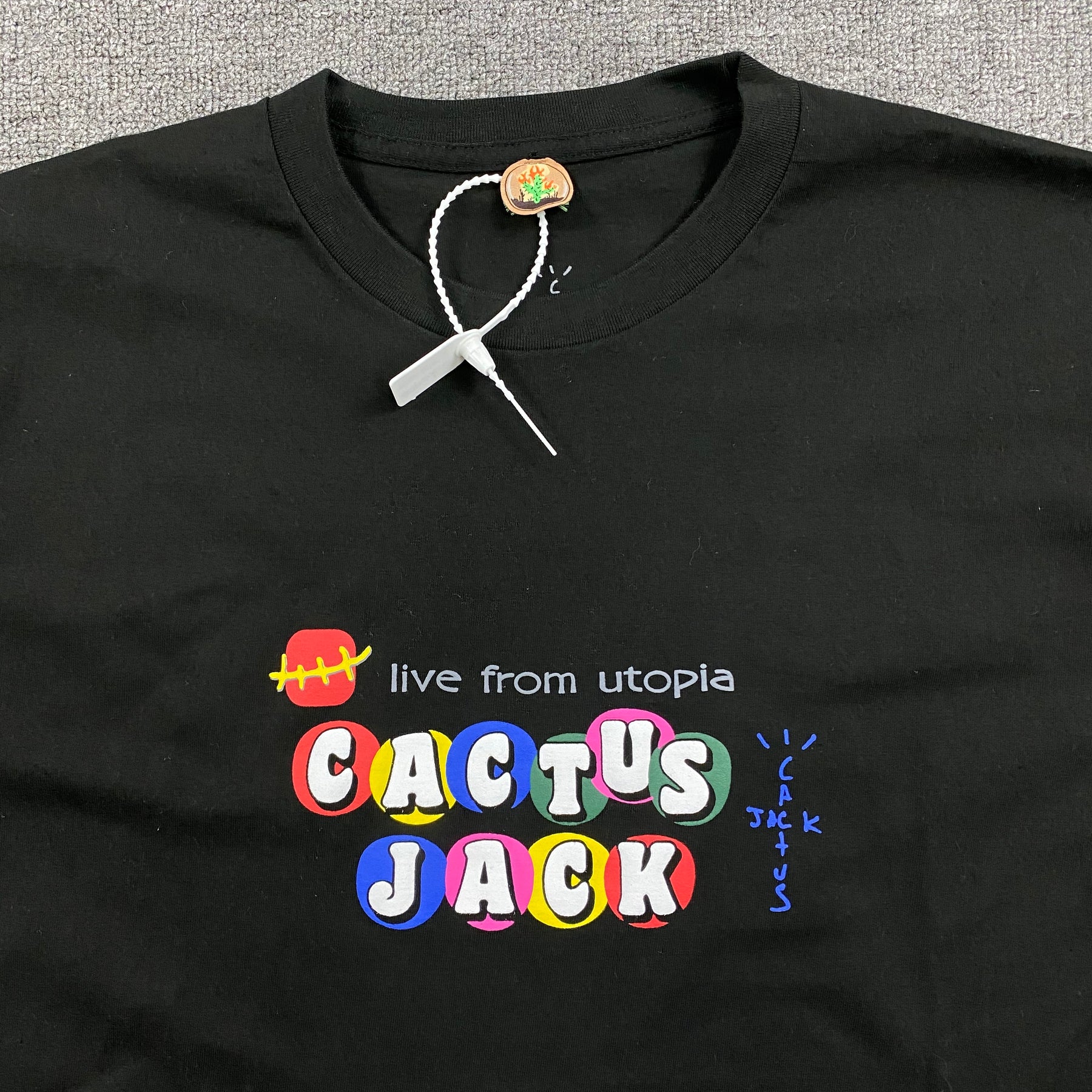 Camisa Cactus Jack “Live From Utopia”