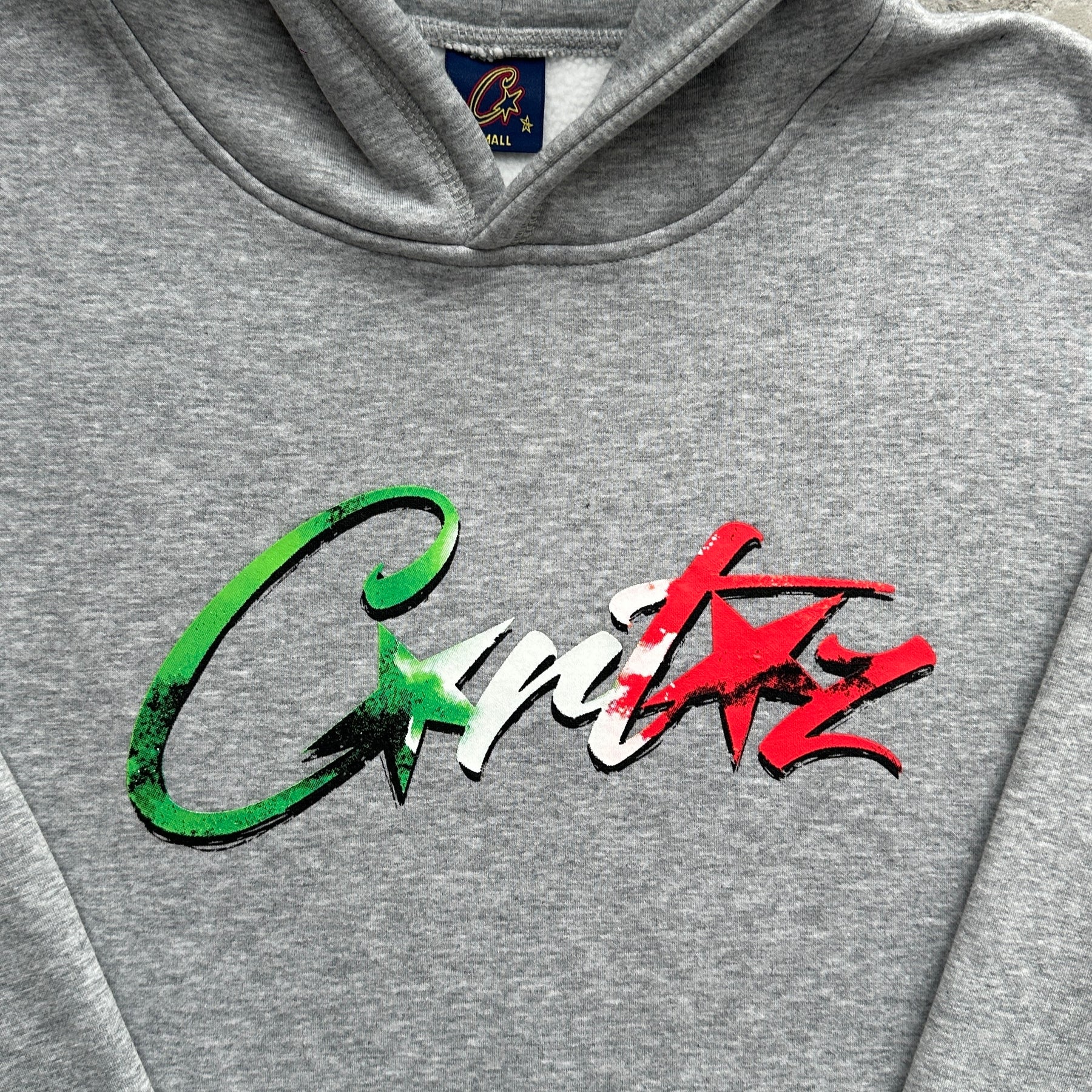 Moletom Corteiz “Italia” ( Cinza )