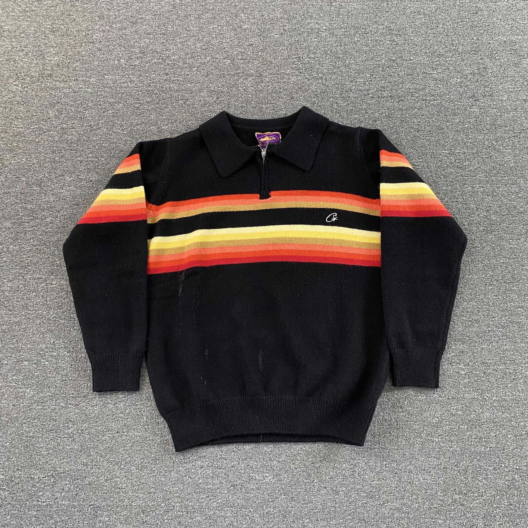 Sueter Corteiz “Gradient Half Knit”